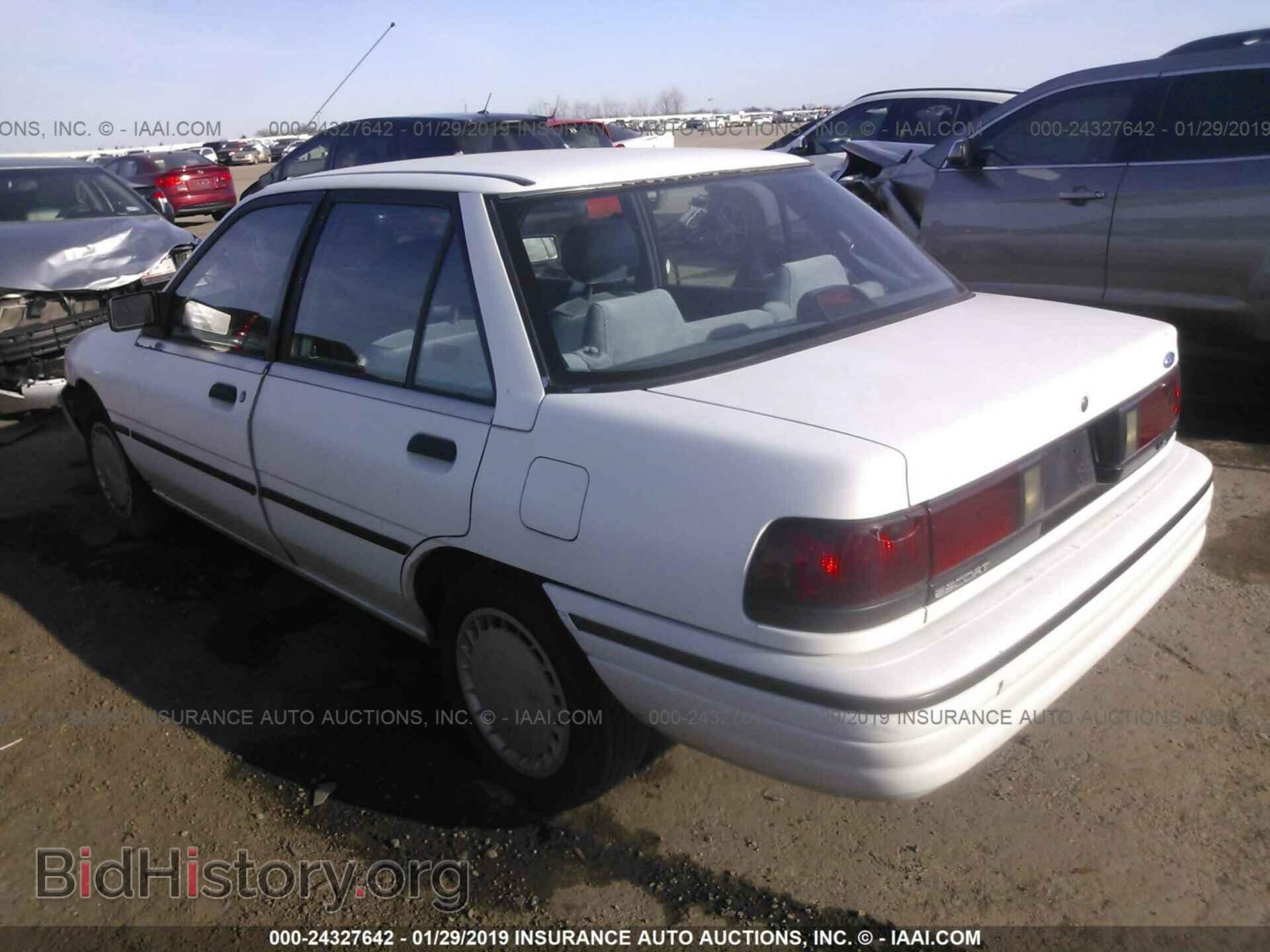 1993 FORD ESCORT - VIN: 3FAPP13J2PR149885 - Фото 3
