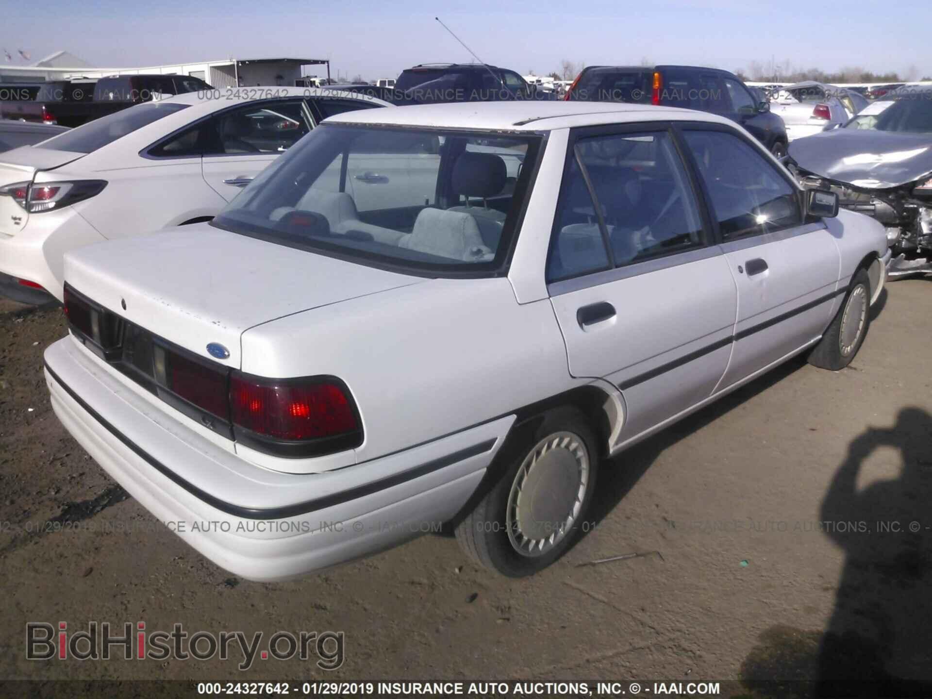 1993 FORD ESCORT - VIN: 3FAPP13J2PR149885 - Фото 4