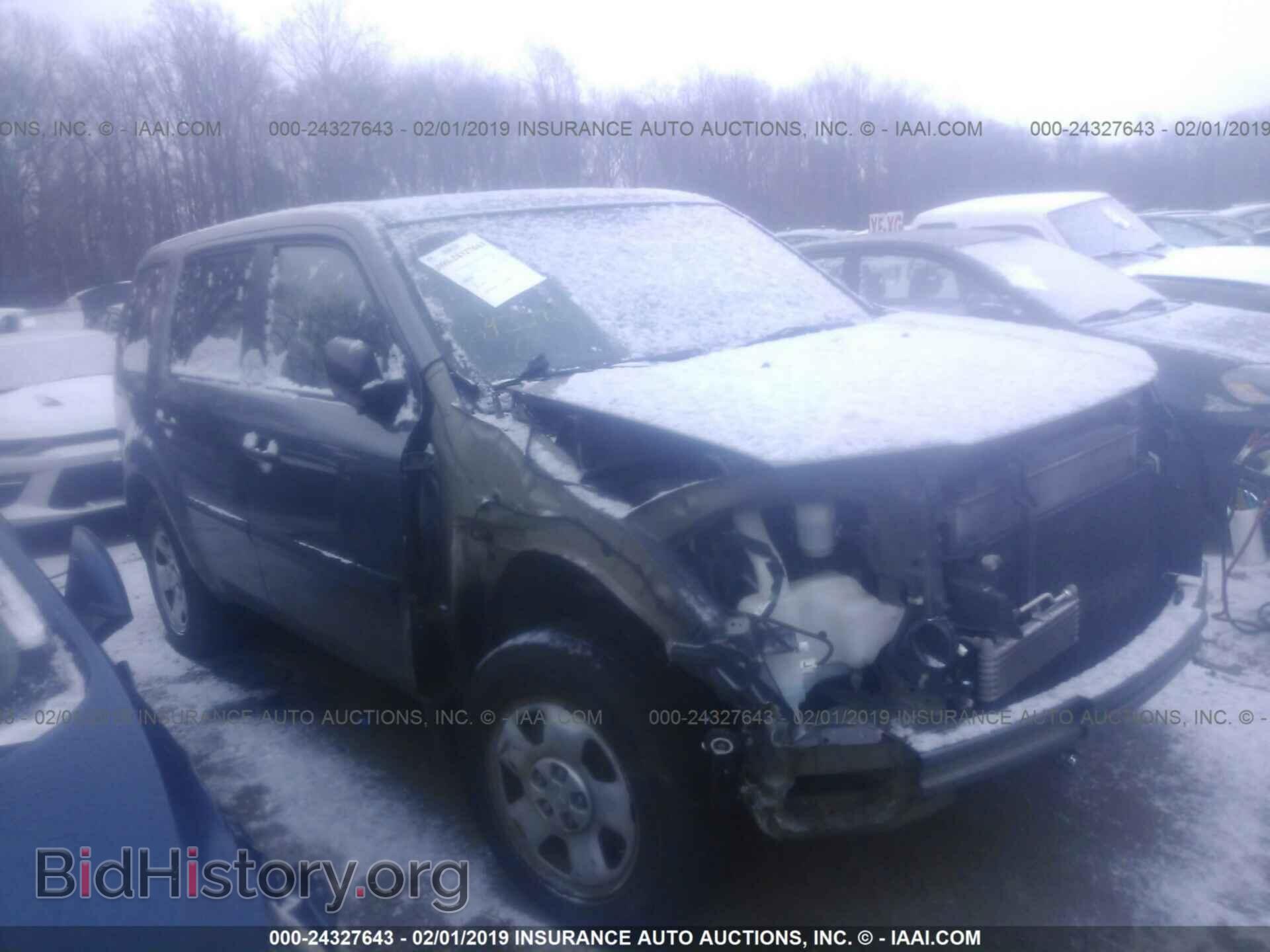 Photo 5FNYF4H26CB005918 - HONDA PILOT 2012