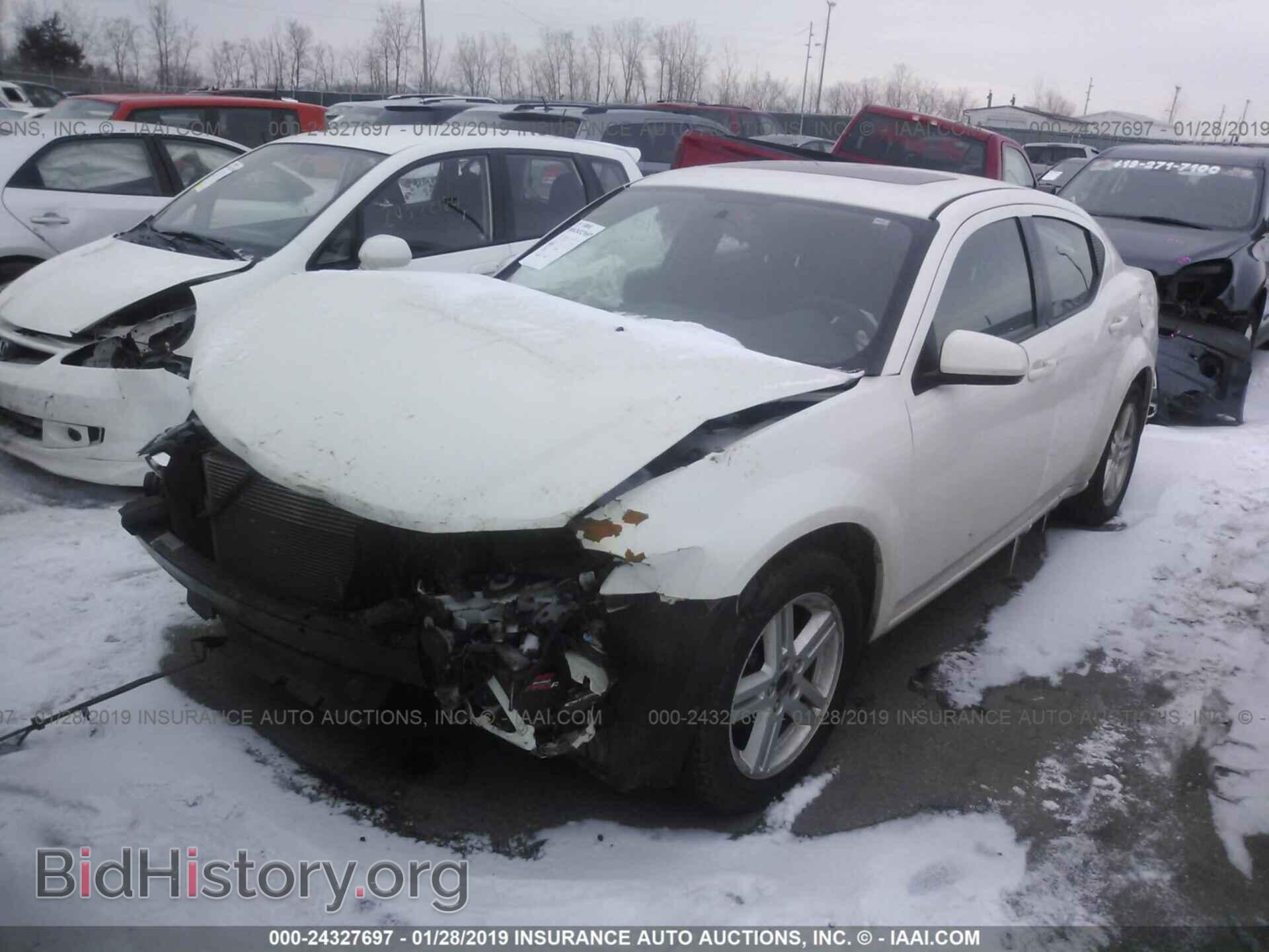2011 DODGE AVENGER - VIN: 1B3BD1FB6BN524675 - Фото 2