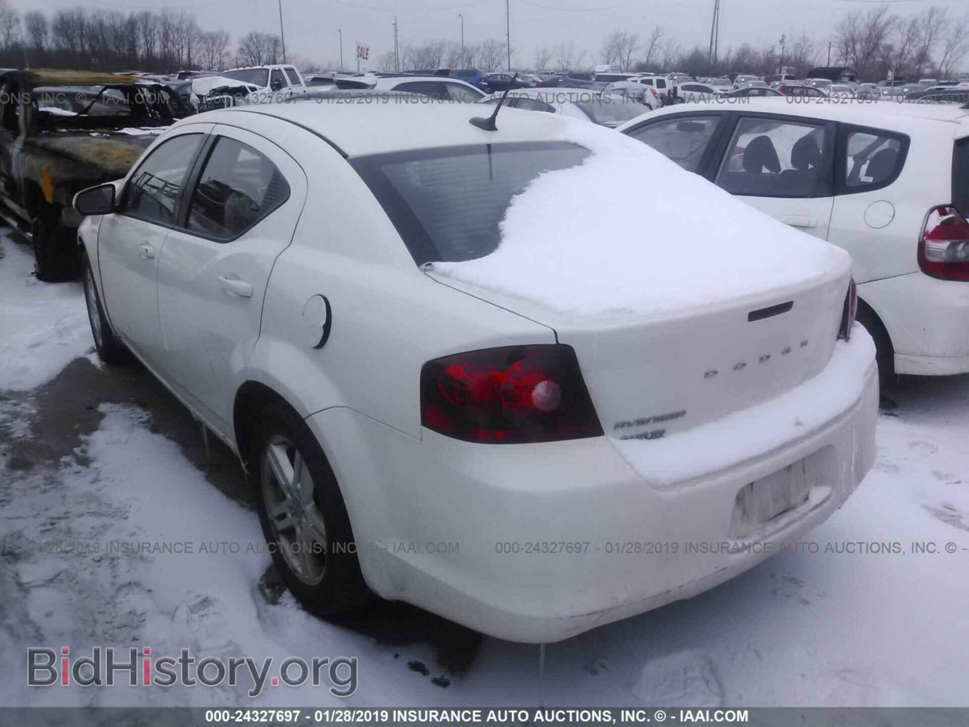 2011 DODGE AVENGER - VIN: 1B3BD1FB6BN524675 - Фото 3