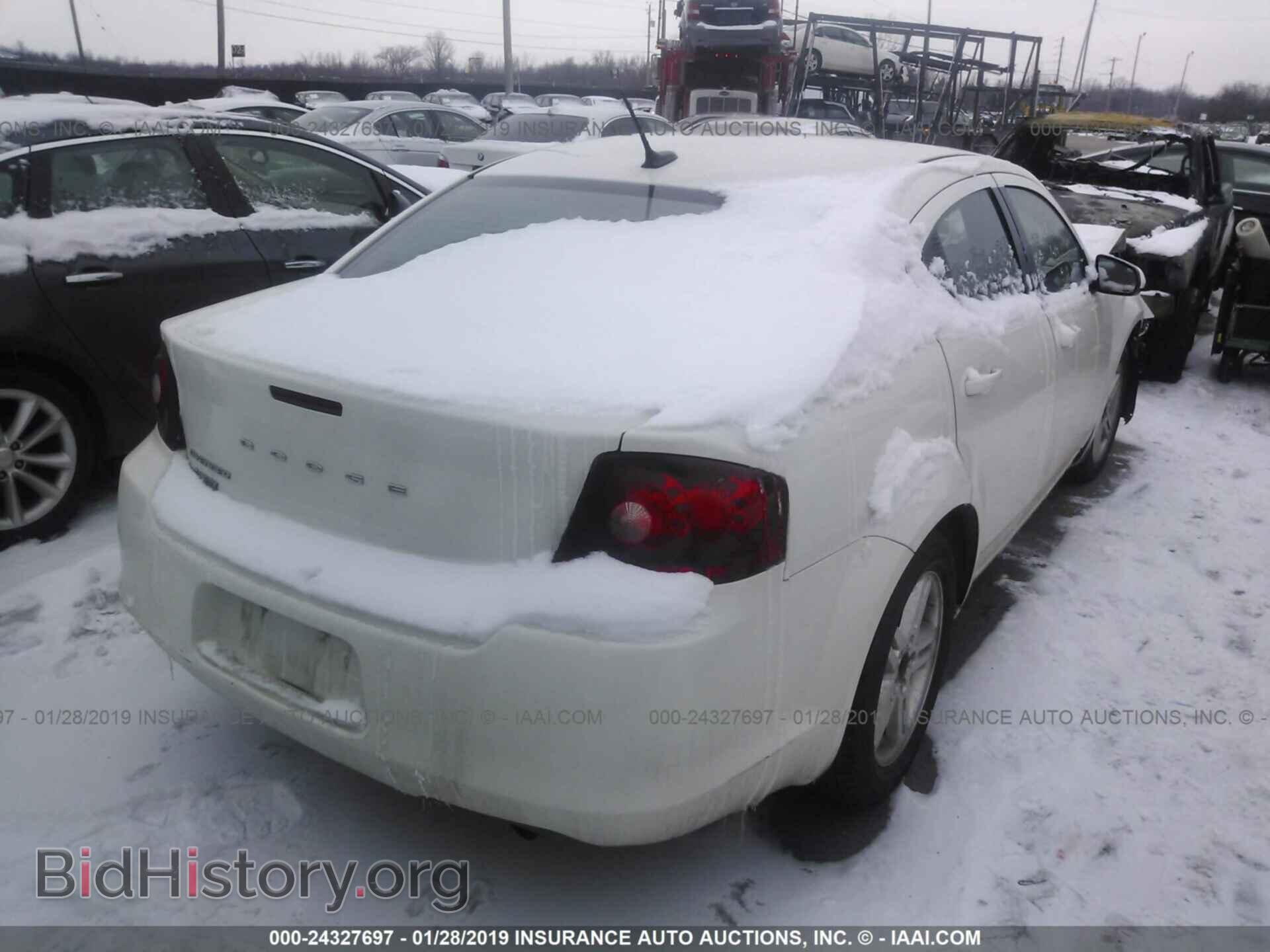 2011 DODGE AVENGER - VIN: 1B3BD1FB6BN524675 - Фото 4