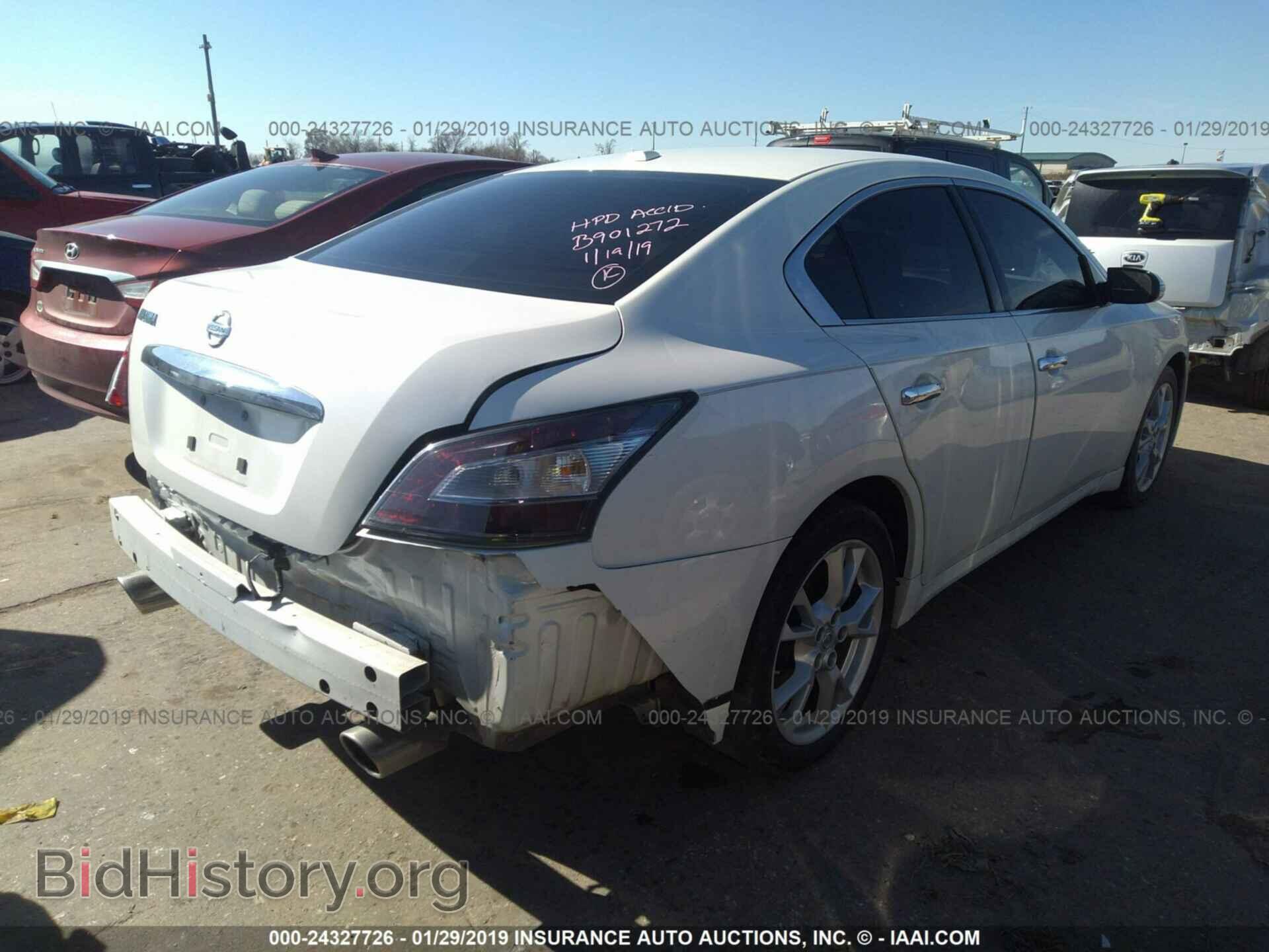2014 NISSAN MAXIMA - VIN: 1N4AA5AP8EC486272 - Фото 4