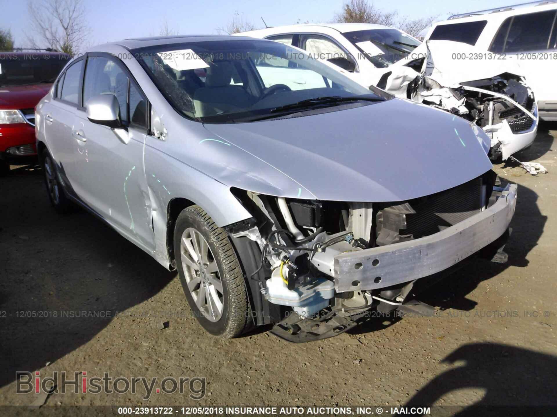 Фотография 2HGFB2F89CH581481 - HONDA CIVIC 2012