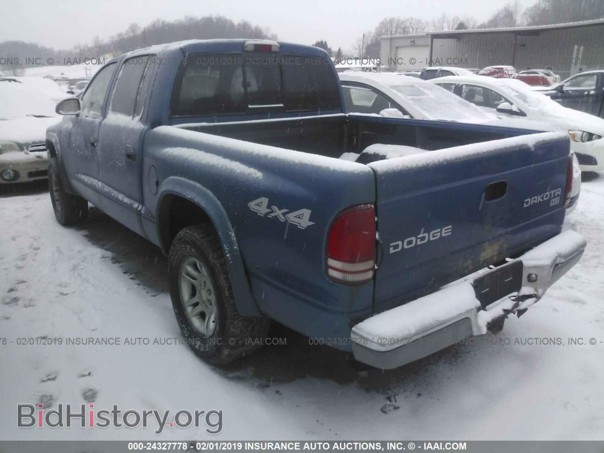 2004 DODGE DAKOTA - VIN: 1D7HG48N14S641065 - Фото 3
