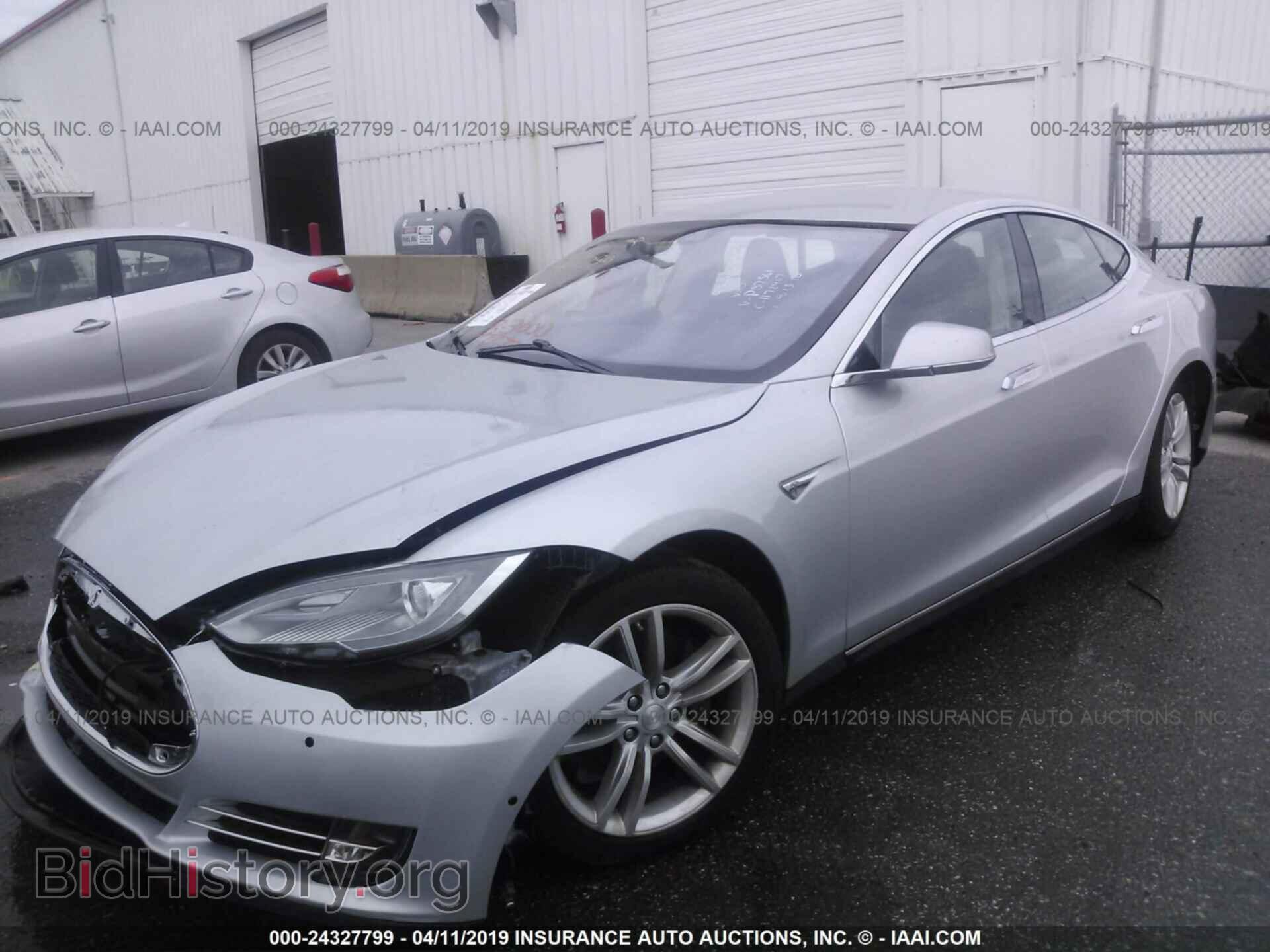 2014 TESLA MODEL S - VIN: 5YJSA1S19EFP57361 - Photo 2