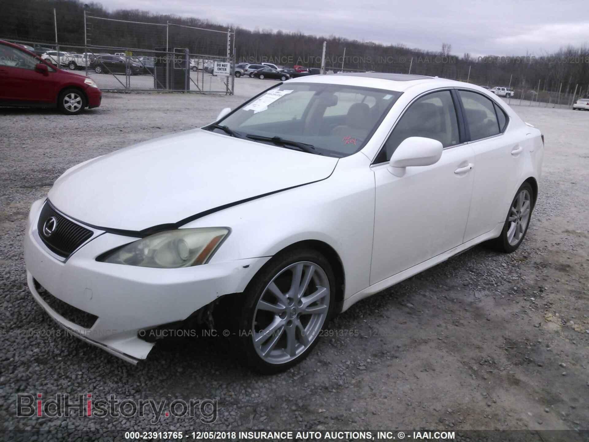 2007 LEXUS IS - VIN: JTHBK262372025012 - Photo 2