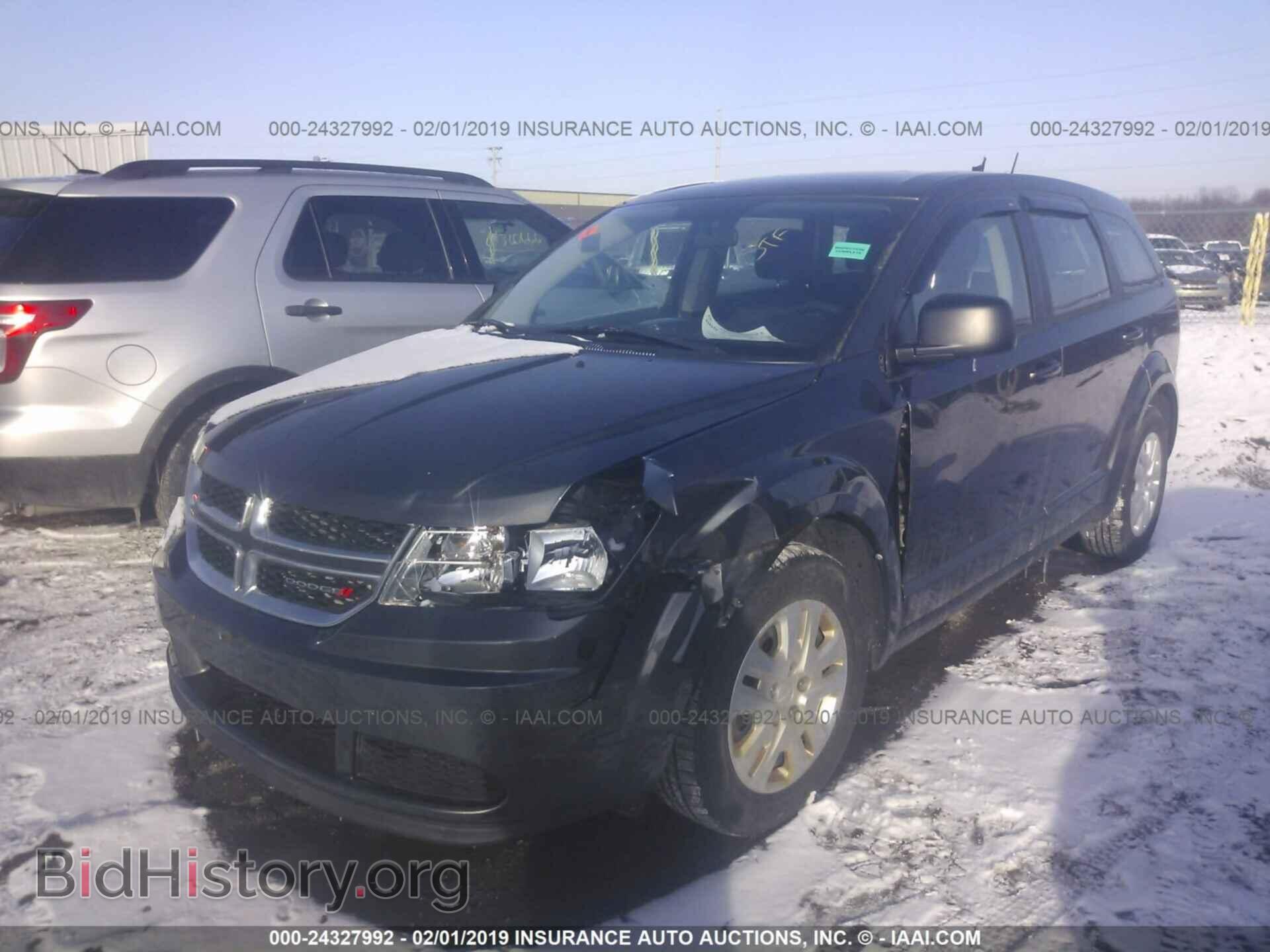 2014 DODGE JOURNEY - VIN: 3C4PDCAB8ET149707 - Фото 2