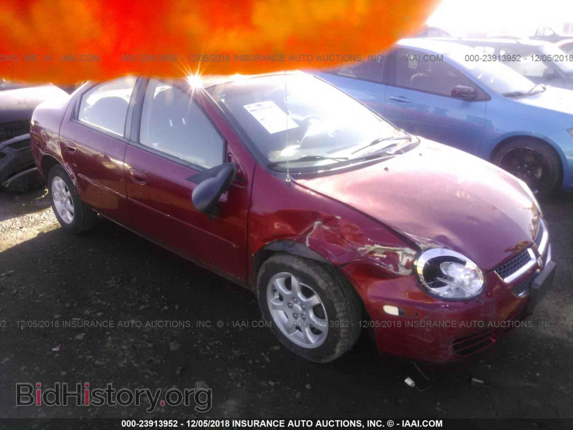 Photo 1B3ES56C35D140561 - DODGE NEON 2005