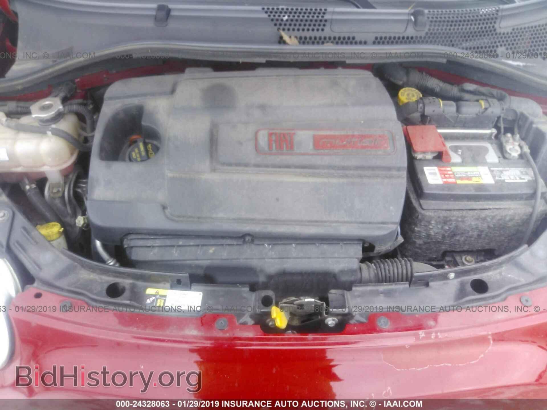 2015 FIAT 500 - VIN: 3C3CFFBR3FT558709 - Фото 10