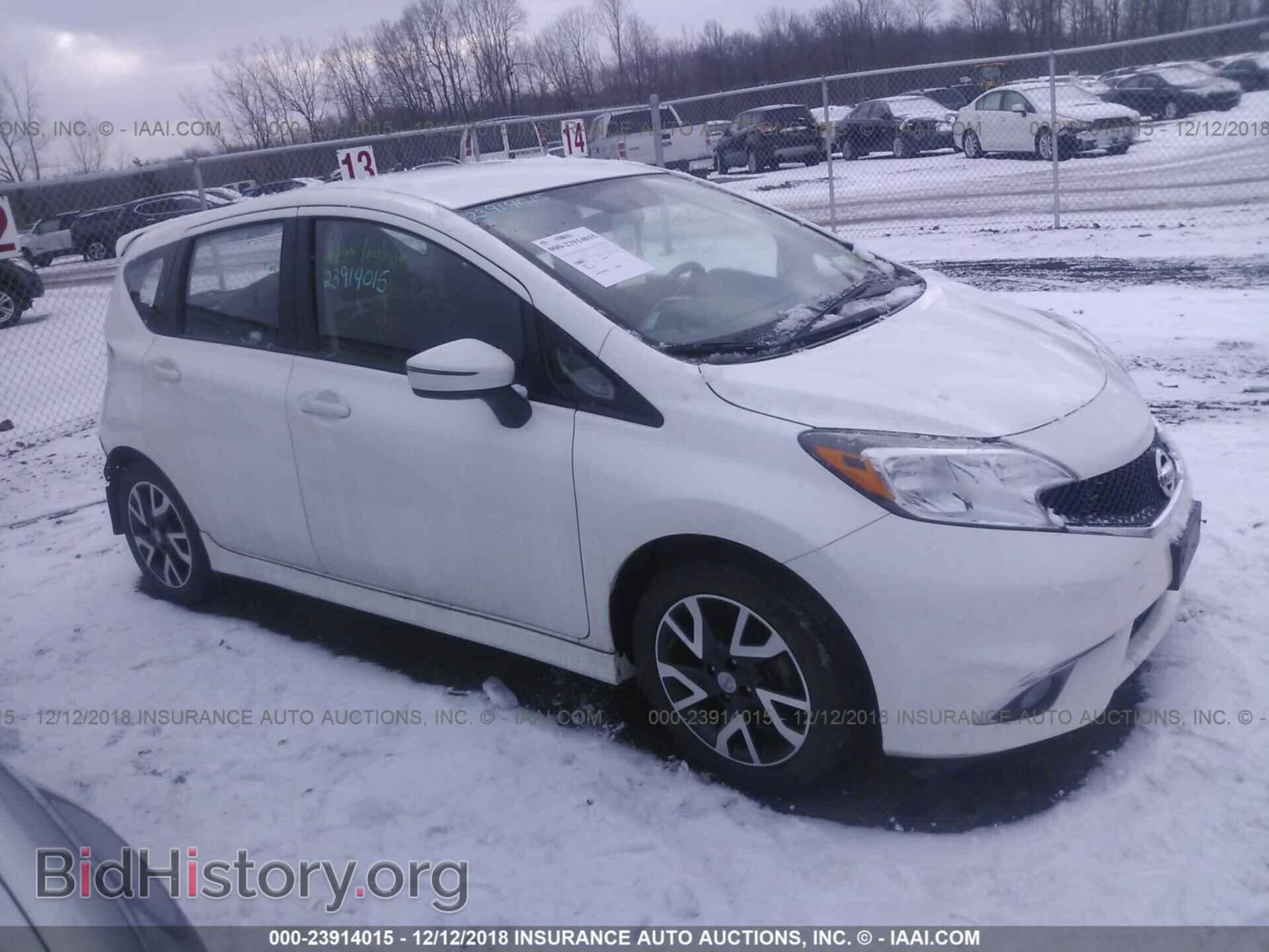 Фотография 3N1CE2CP2FL357455 - NISSAN VERSA NOTE 2015
