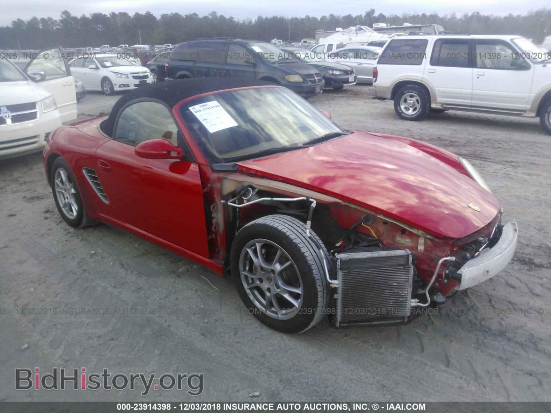 Фотография WP0CA29867U711249 - PORSCHE BOXSTER 2007