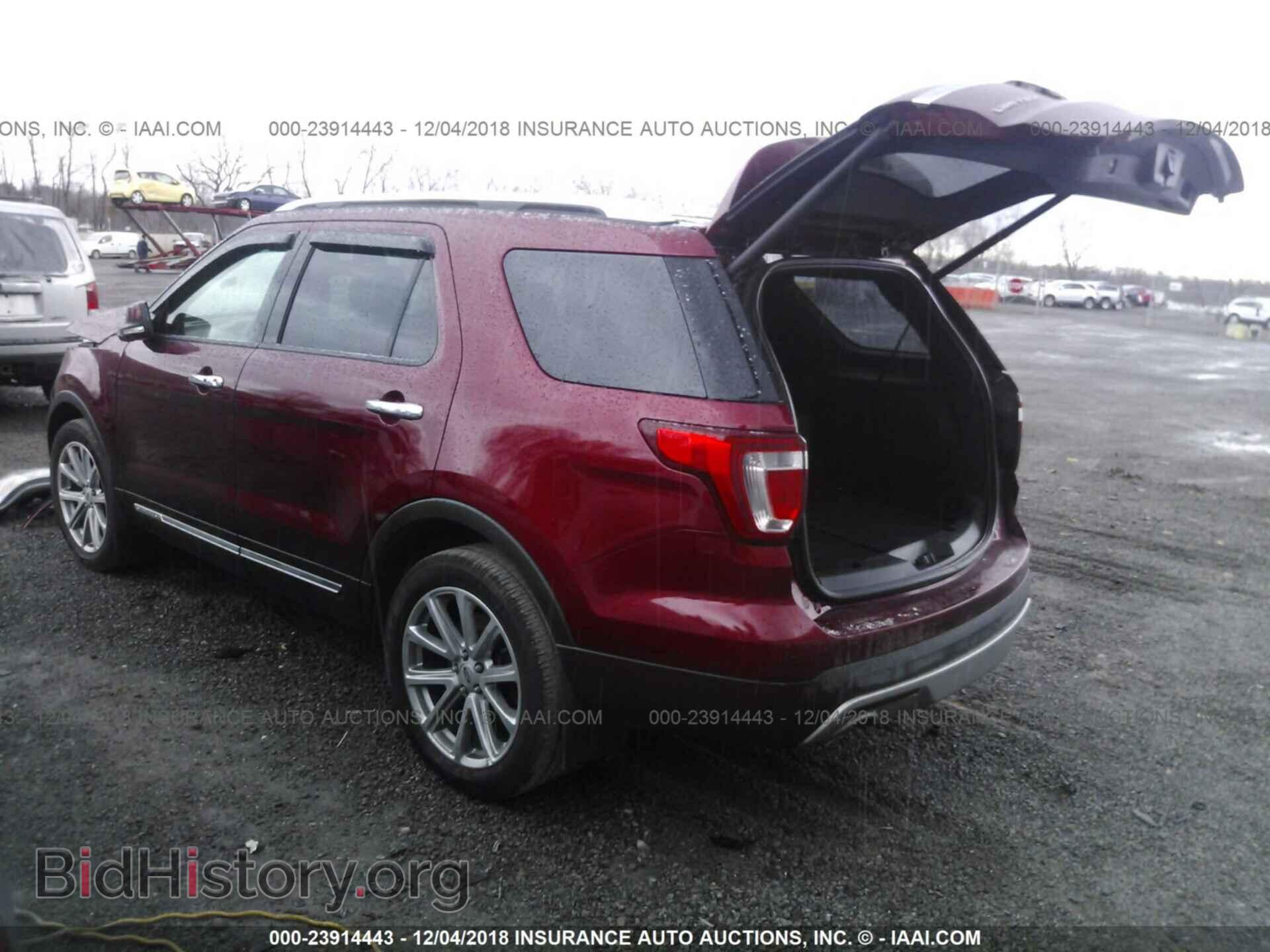 2017 FORD EXPLORER - VIN: 1FM5K8F88HGA34584 - Фото 3