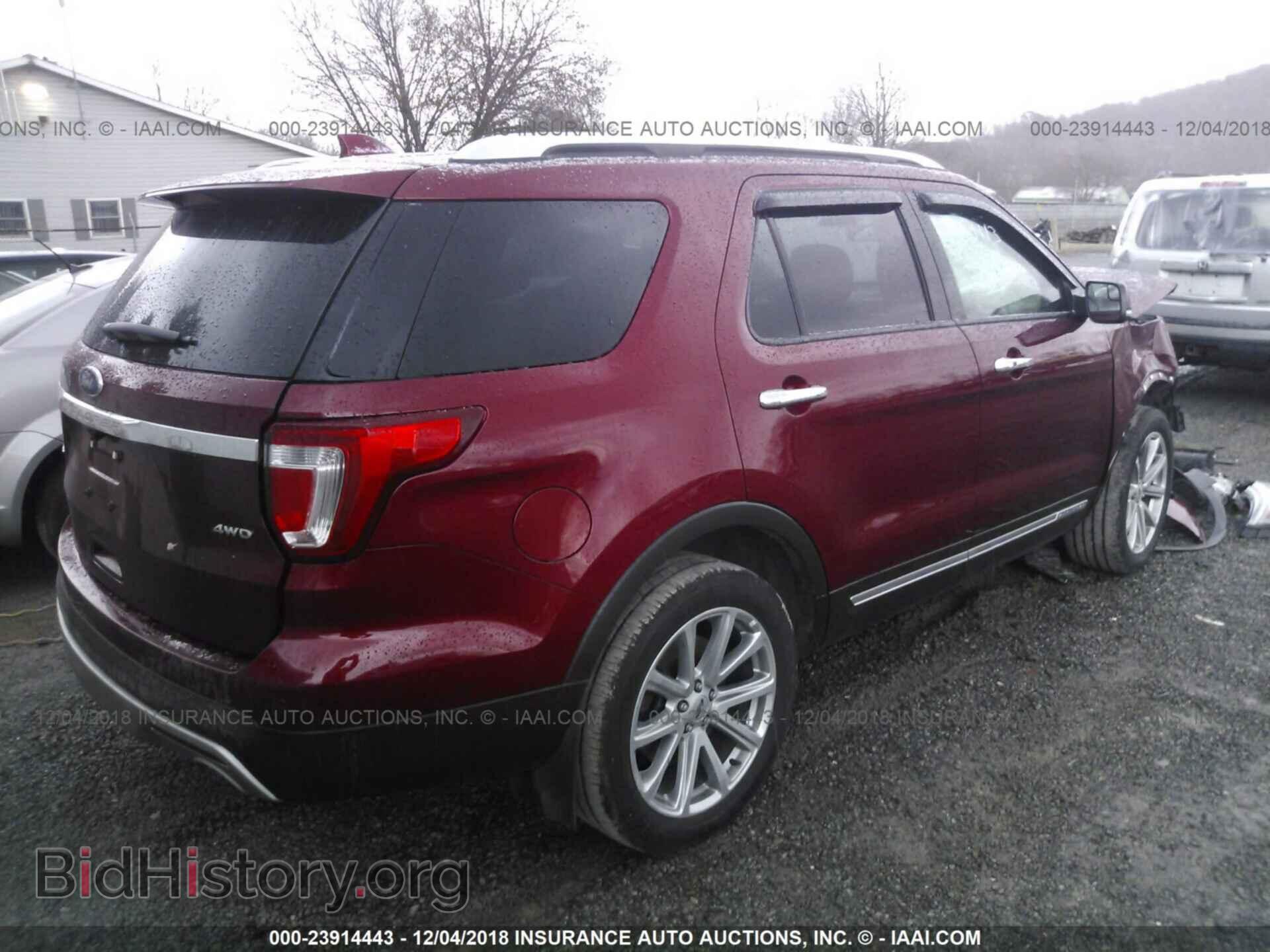 2017 FORD EXPLORER - VIN: 1FM5K8F88HGA34584 - Фото 4