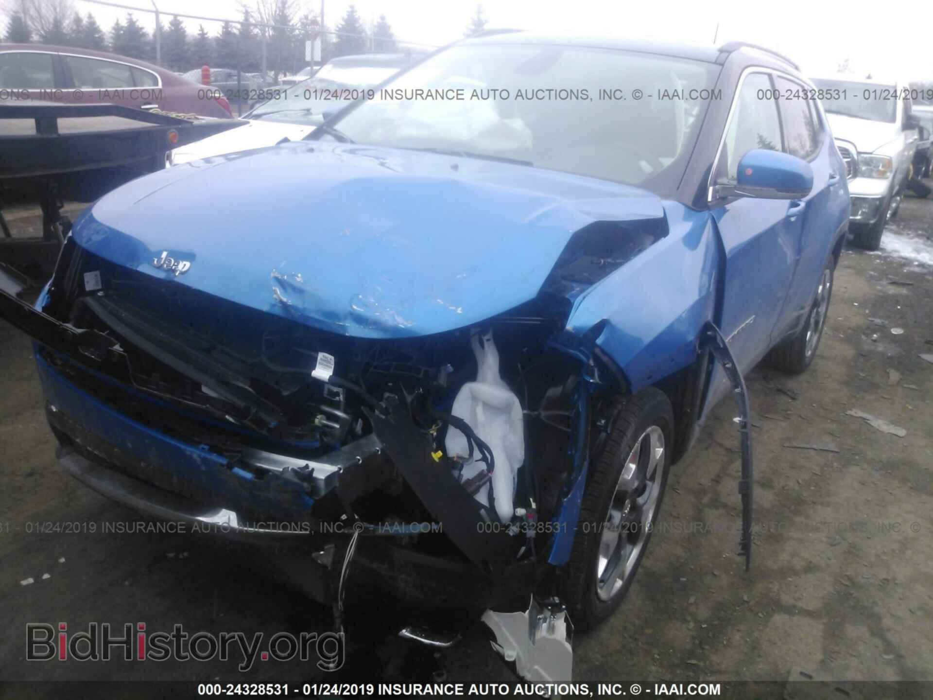 2019 JEEP COMPASS - VIN: 3C4NJDCB5KT666395 - Фото 2
