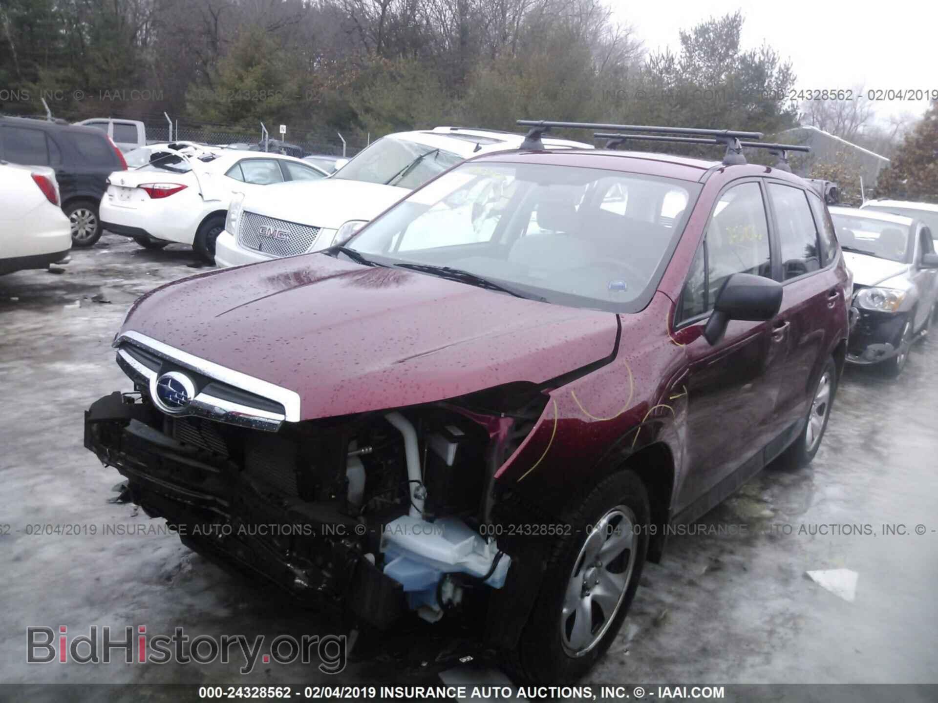 2014 SUBARU FORESTER - VIN: JF2SJAAC6EH476574 - Фото 2