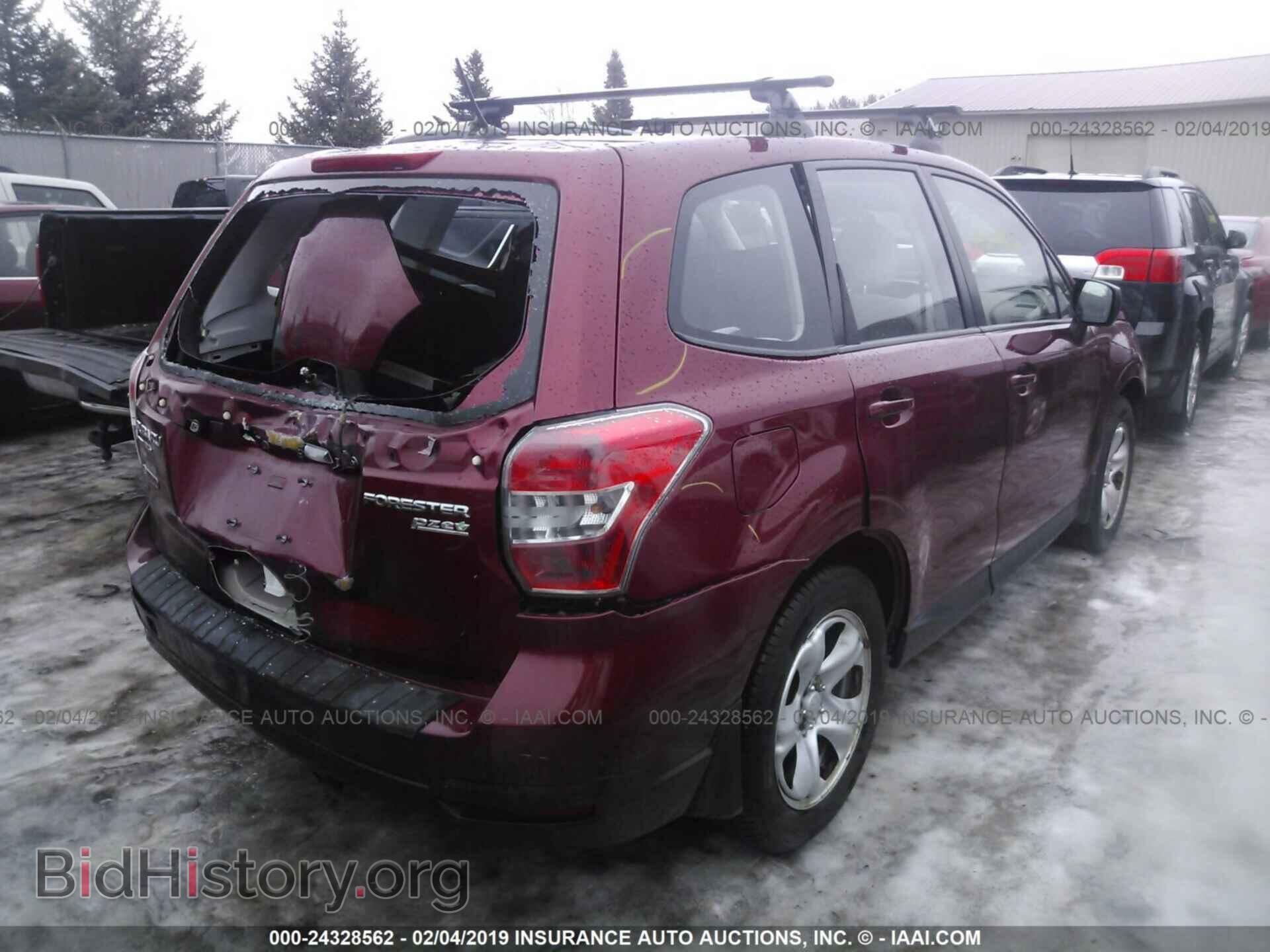 2014 SUBARU FORESTER - VIN: JF2SJAAC6EH476574 - Фото 4