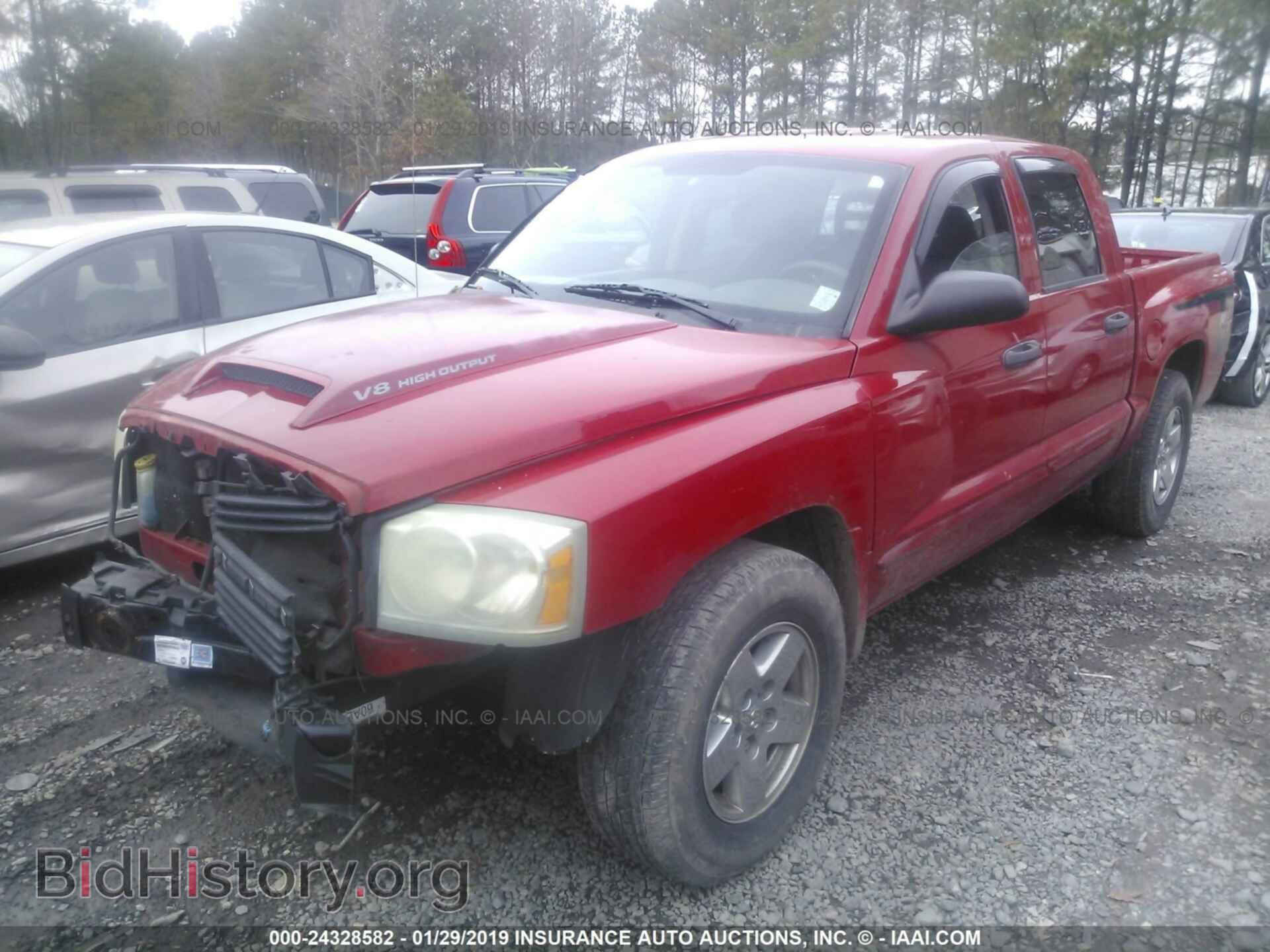 2006 DODGE DAKOTA - VIN: 1D7HE48J66S623697 - Фото 2