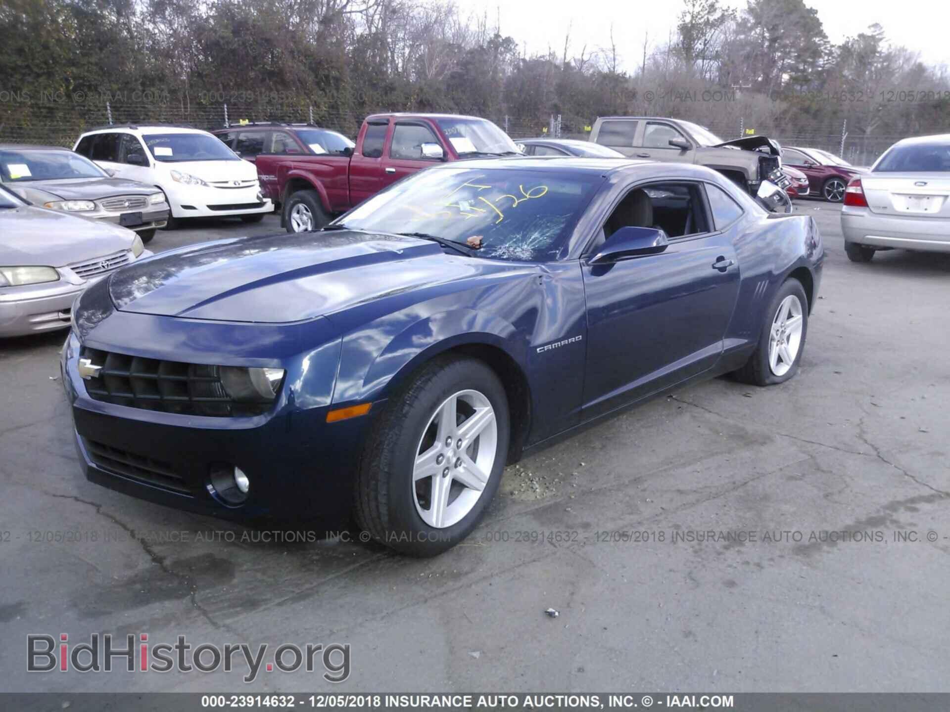2010 CHEVROLET CAMARO - VIN: 2G1FB1EV7A9203207 - Фото 2