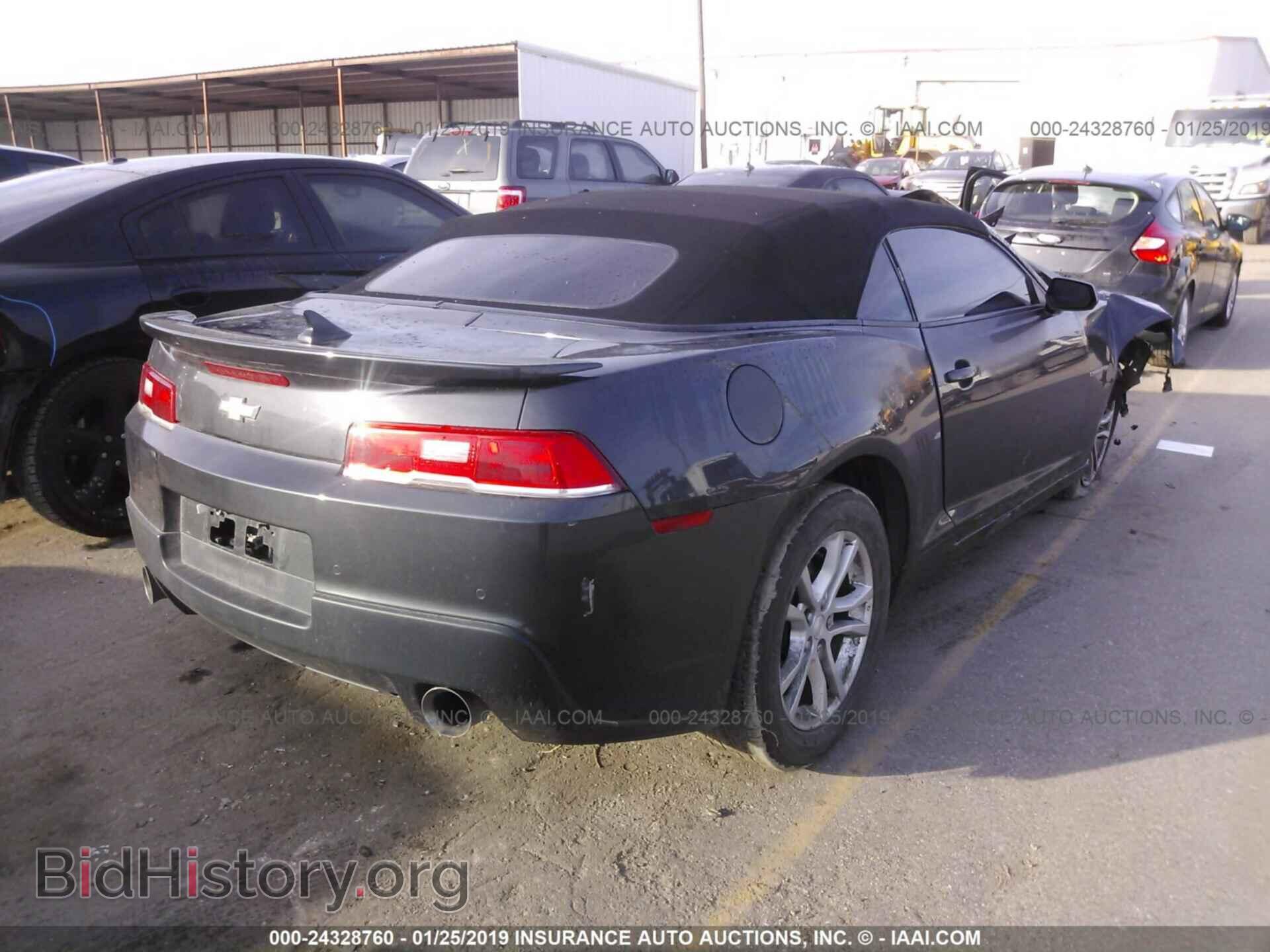2014 CHEVROLET CAMARO - VIN: 2G1FB3D39E9264138 - Фото 4