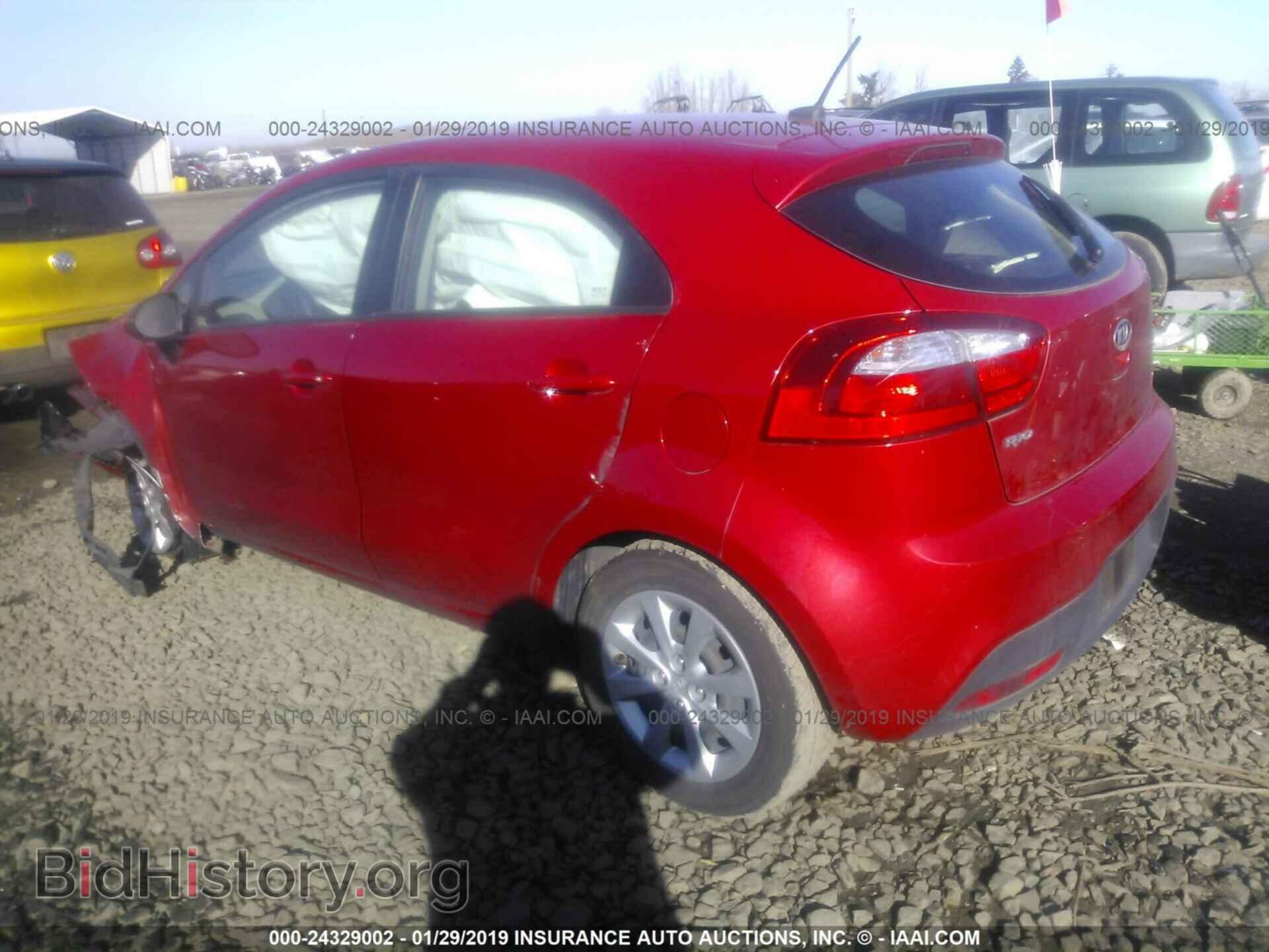2013 KIA RIO - VIN: KNADM5A38D6110029 - Фото 3