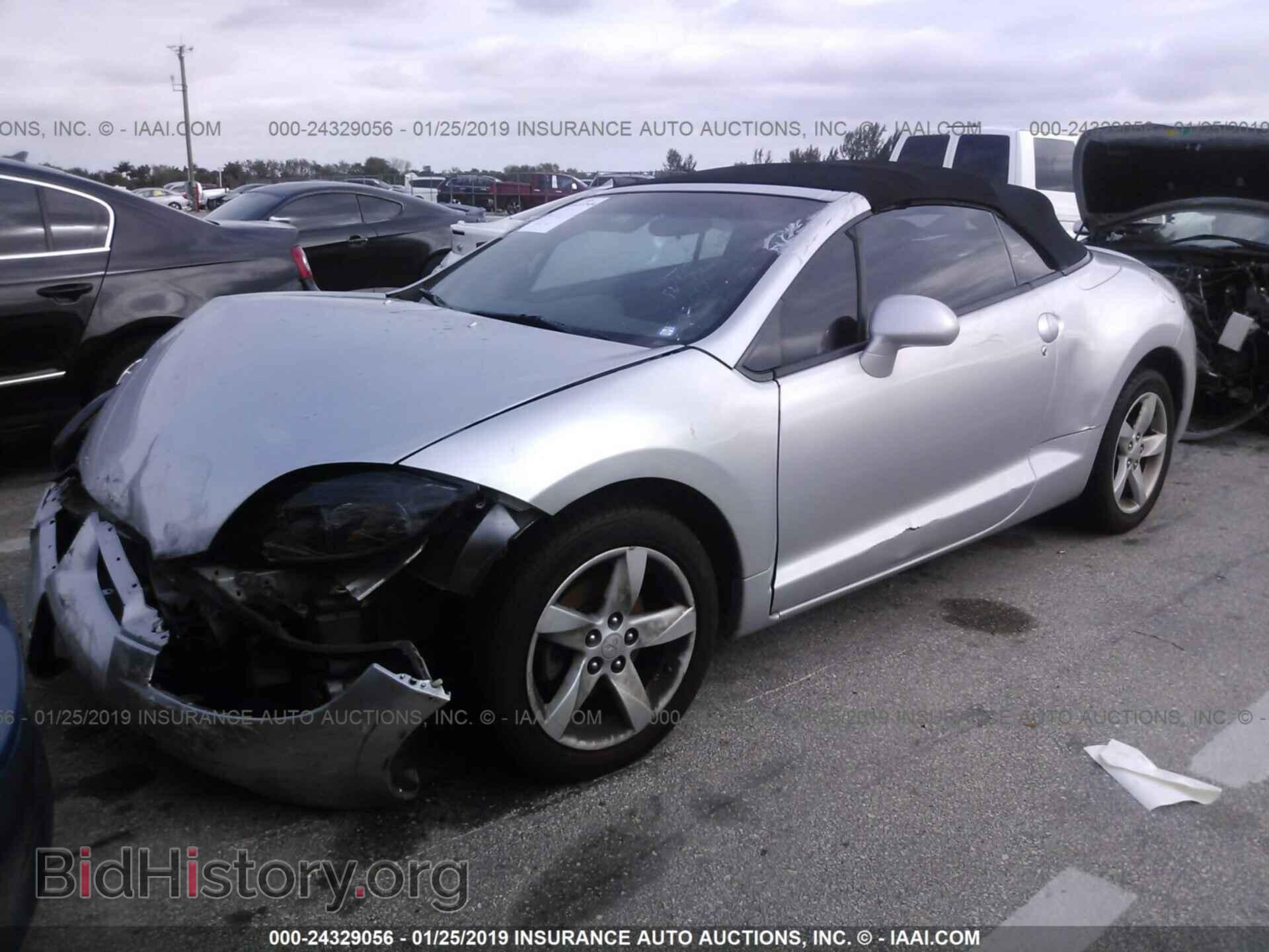 2008 MITSUBISHI ECLIPSE - VIN: 4A3AL25F18E040006 - Фото 2