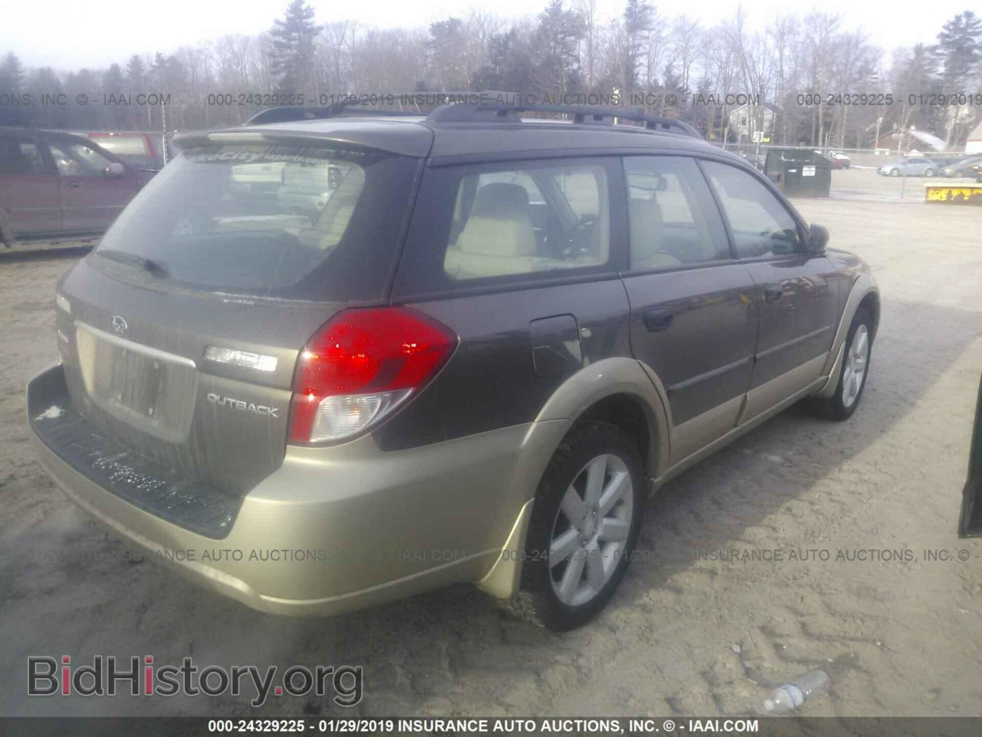 2008 SUBARU OUTBACK - VIN: 4S4BP61C987306418 - Фото 4