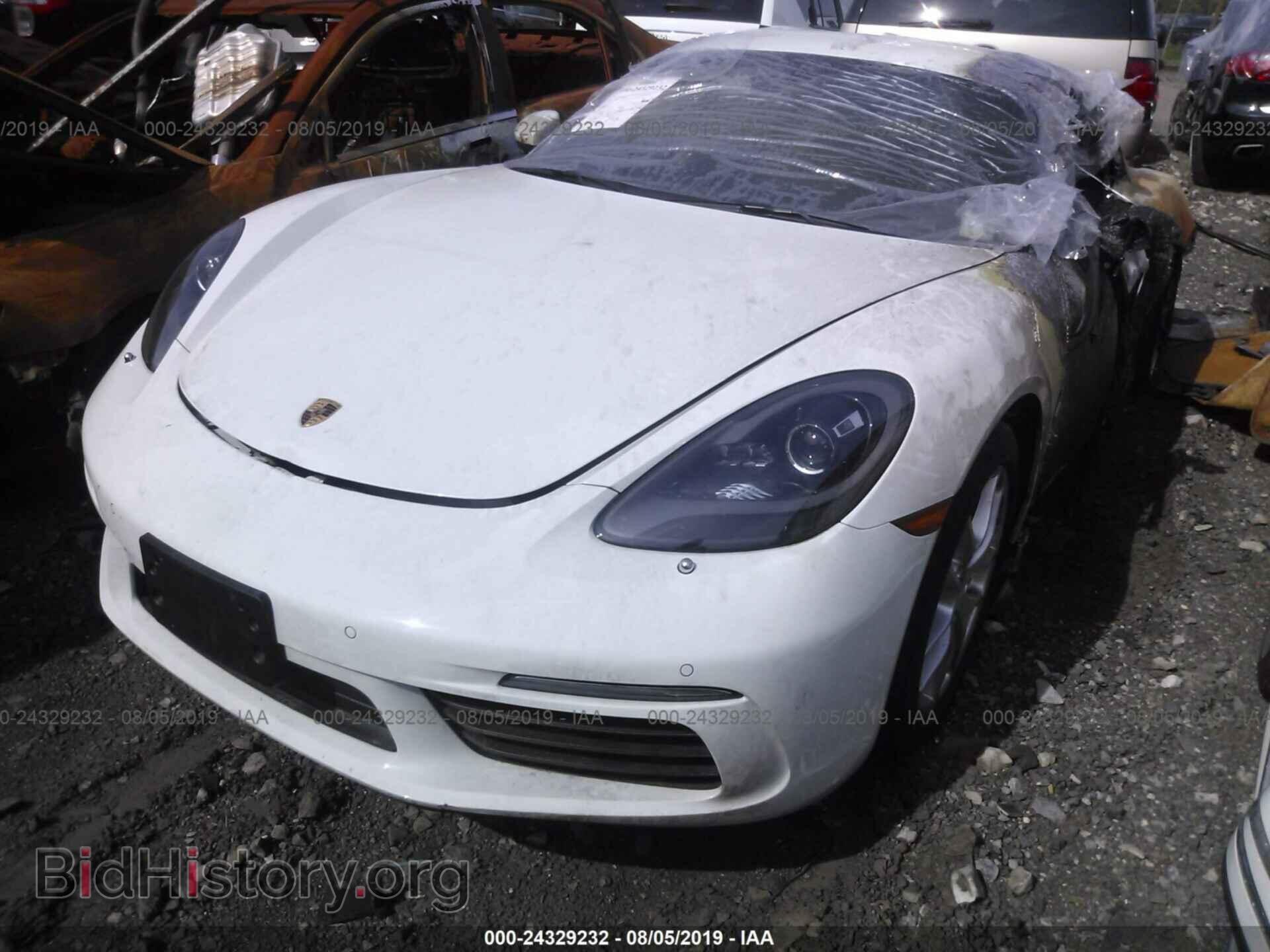 2018 PORSCHE CAYMAN - VIN: WP0AA2A83JK260738 - Фото 2