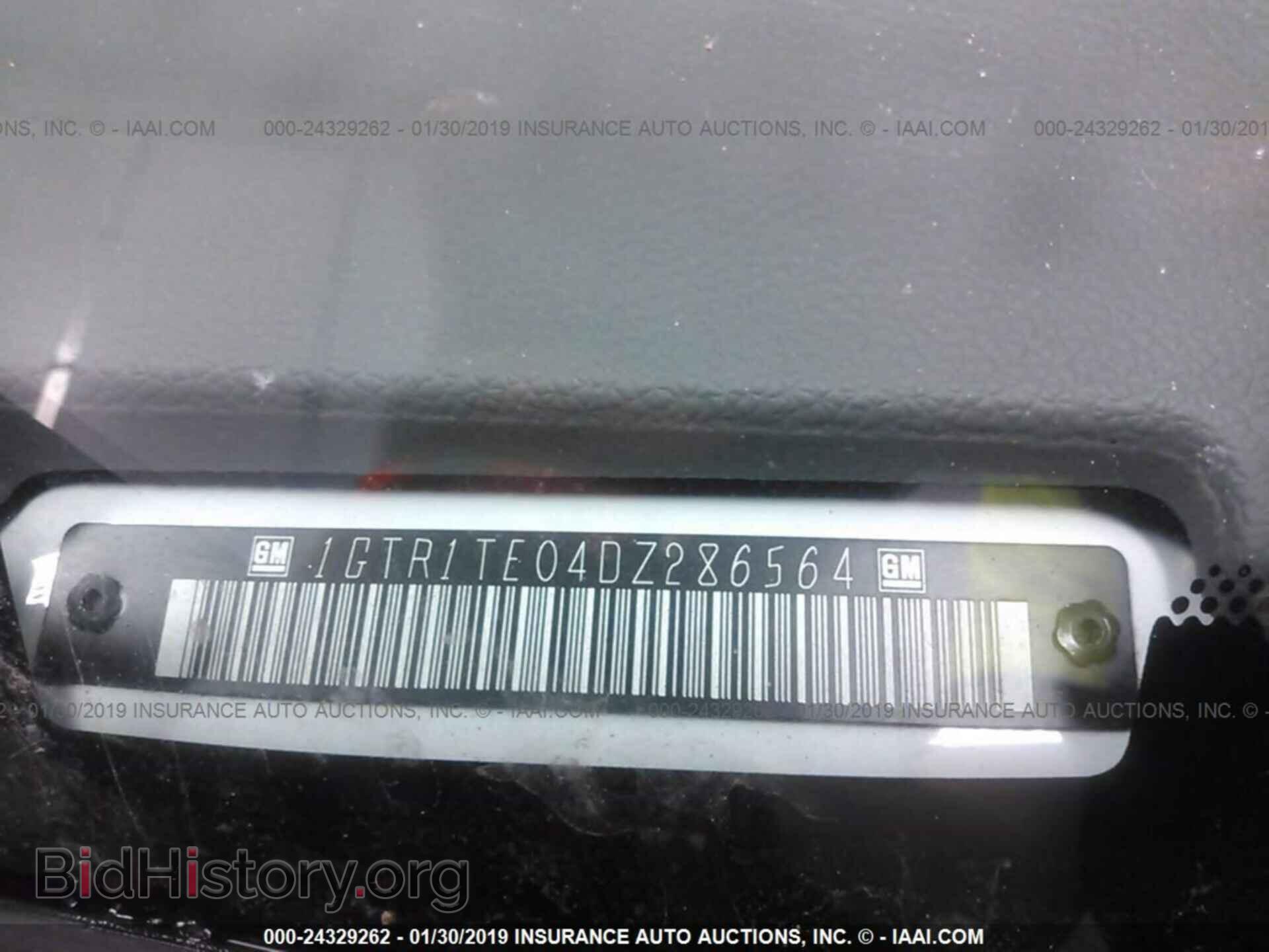 2013 GMC SIERRA - VIN: 1GTR1TE04DZ286564 - Фото 9