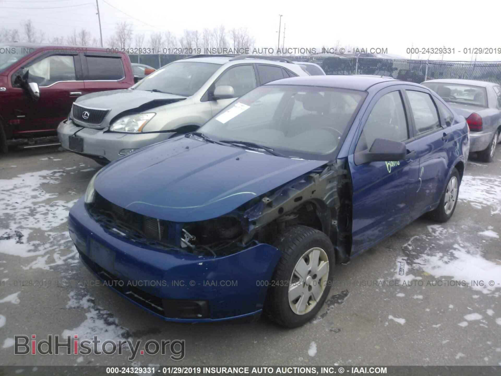 2008 FORD FOCUS - VIN: 1FAHP34N68W256888 - Фото 2