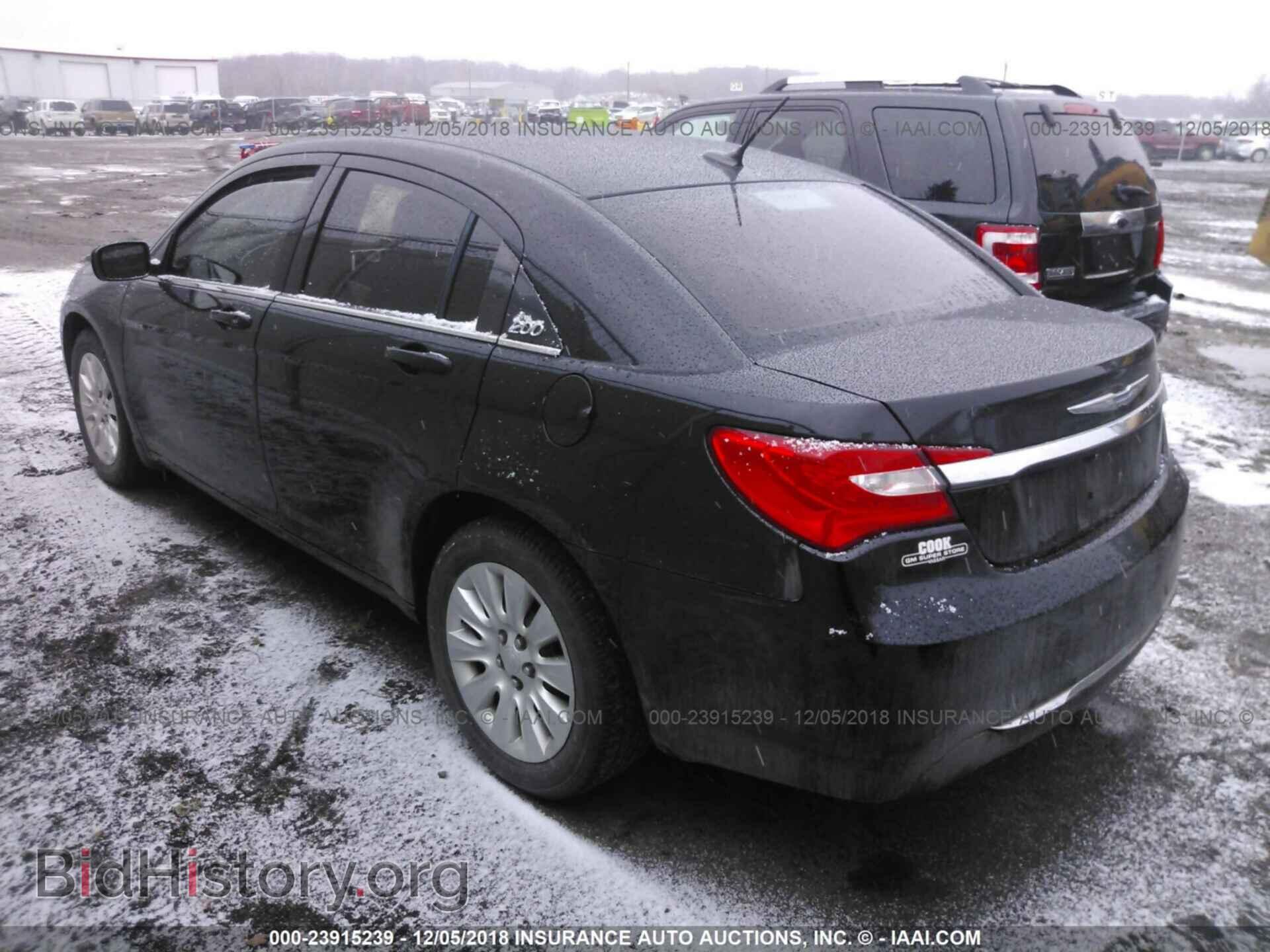 2012 CHRYSLER 200 - VIN: 1C3CCBAB1CN282449 - Photo 3