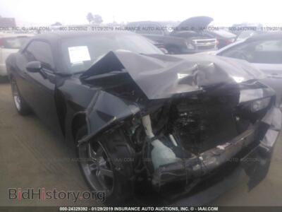 2010 Dodge CHALLENGER SE, черный — VIN 2B3CJ4DV8AH282636, IAAI