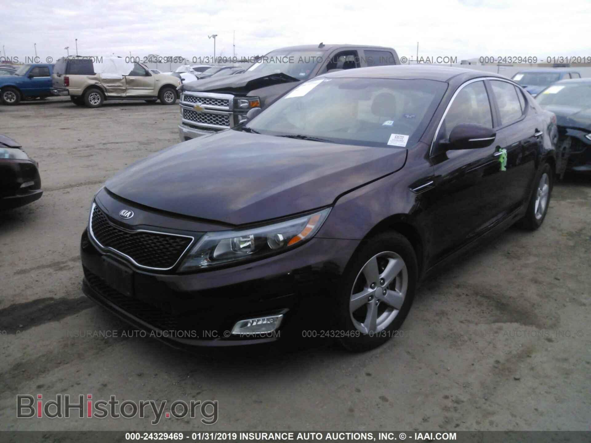 2015 KIA OPTIMA - VIN: 5XXGM4A79FG454776 - Фото 2