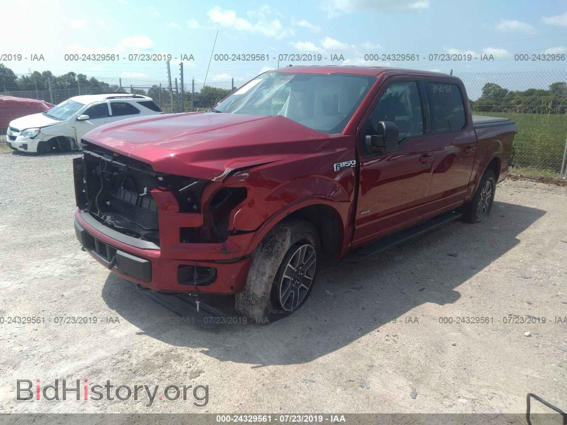 2015 FORD F150 - VIN: 1FTEW1EG7FKE13806 - Фото 2