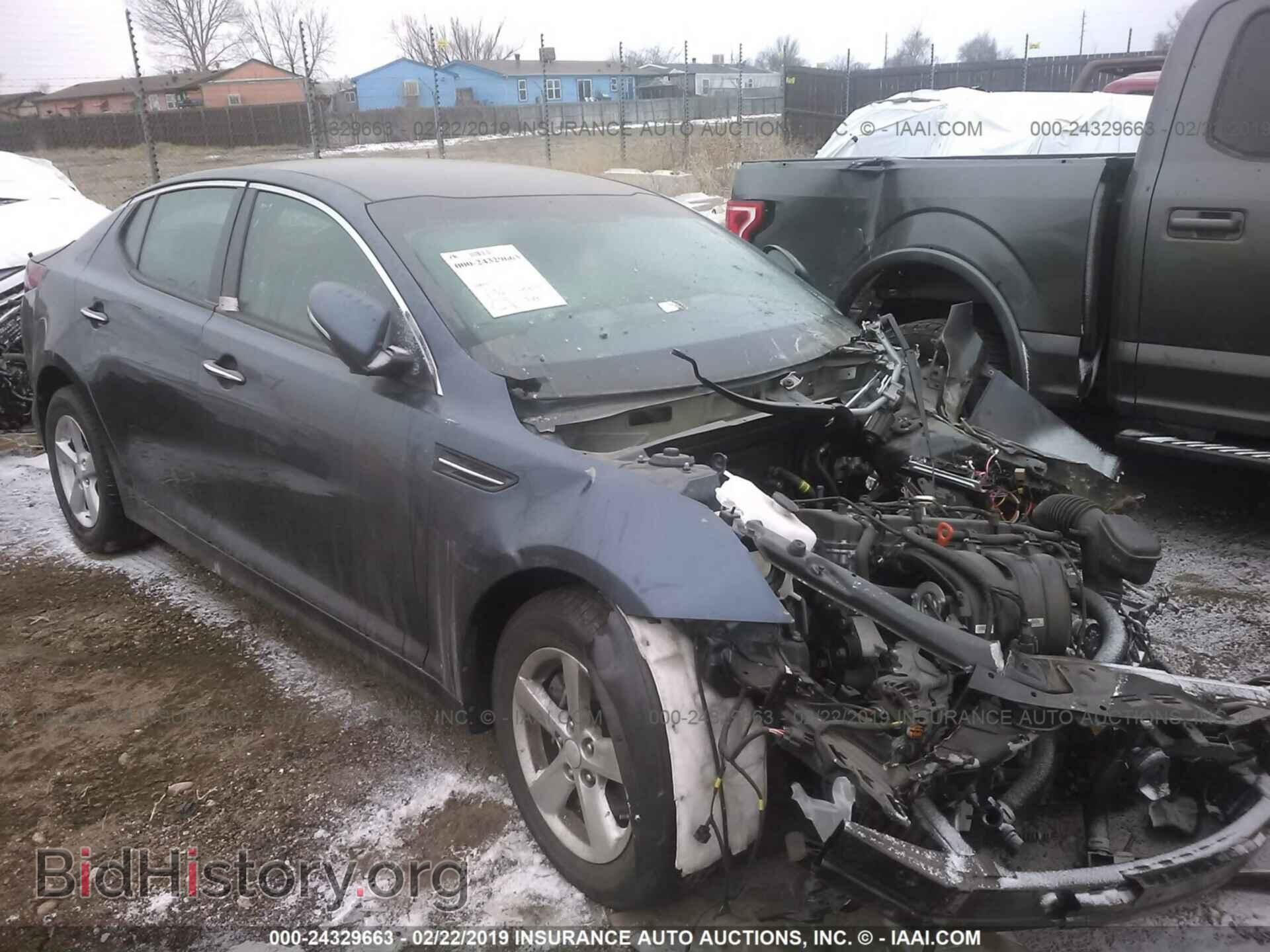 Photo KNAGM4A7XF5590349 - KIA OPTIMA 2015