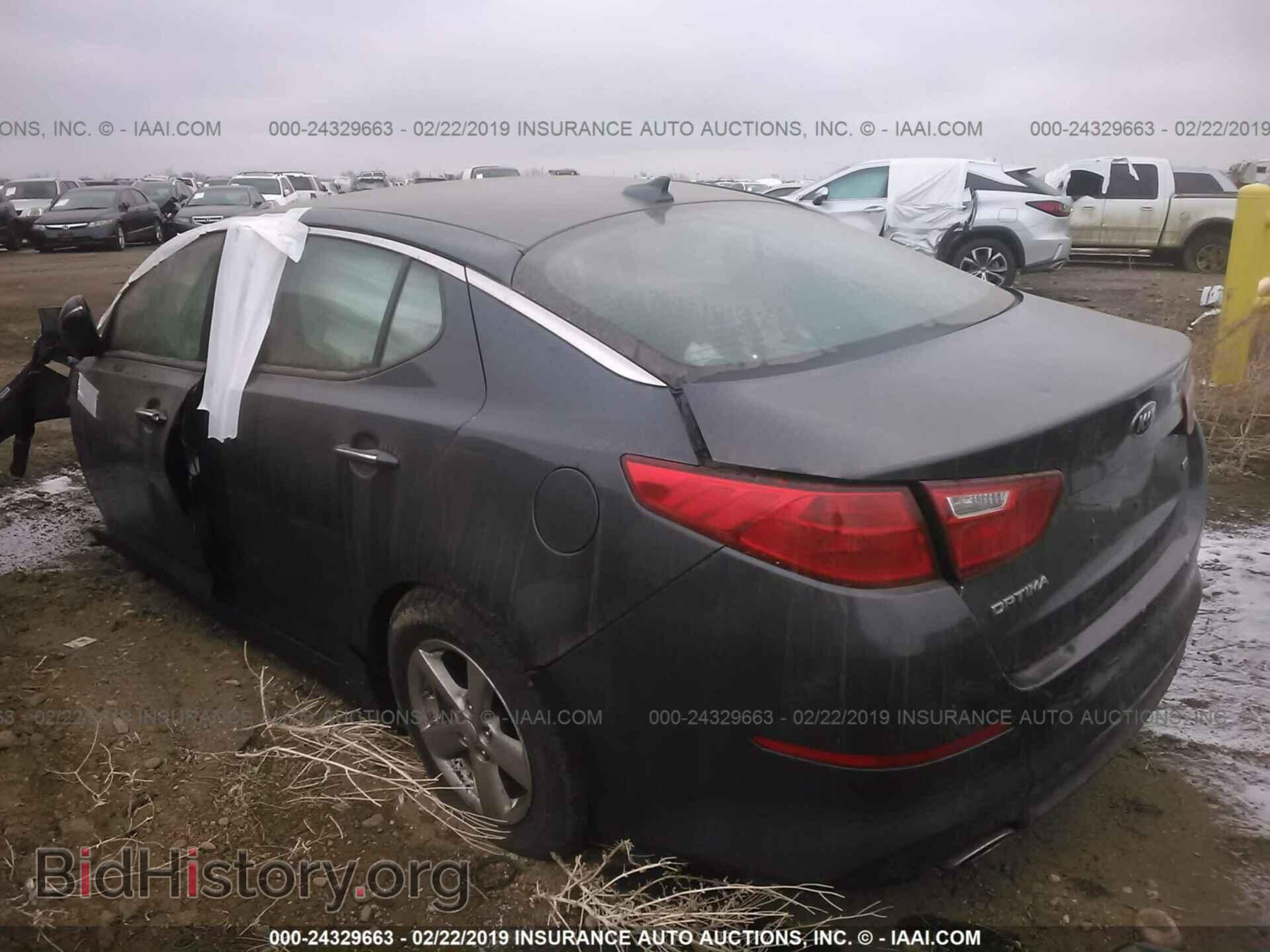 2015 KIA OPTIMA - VIN: KNAGM4A7XF5590349 - Фото 3