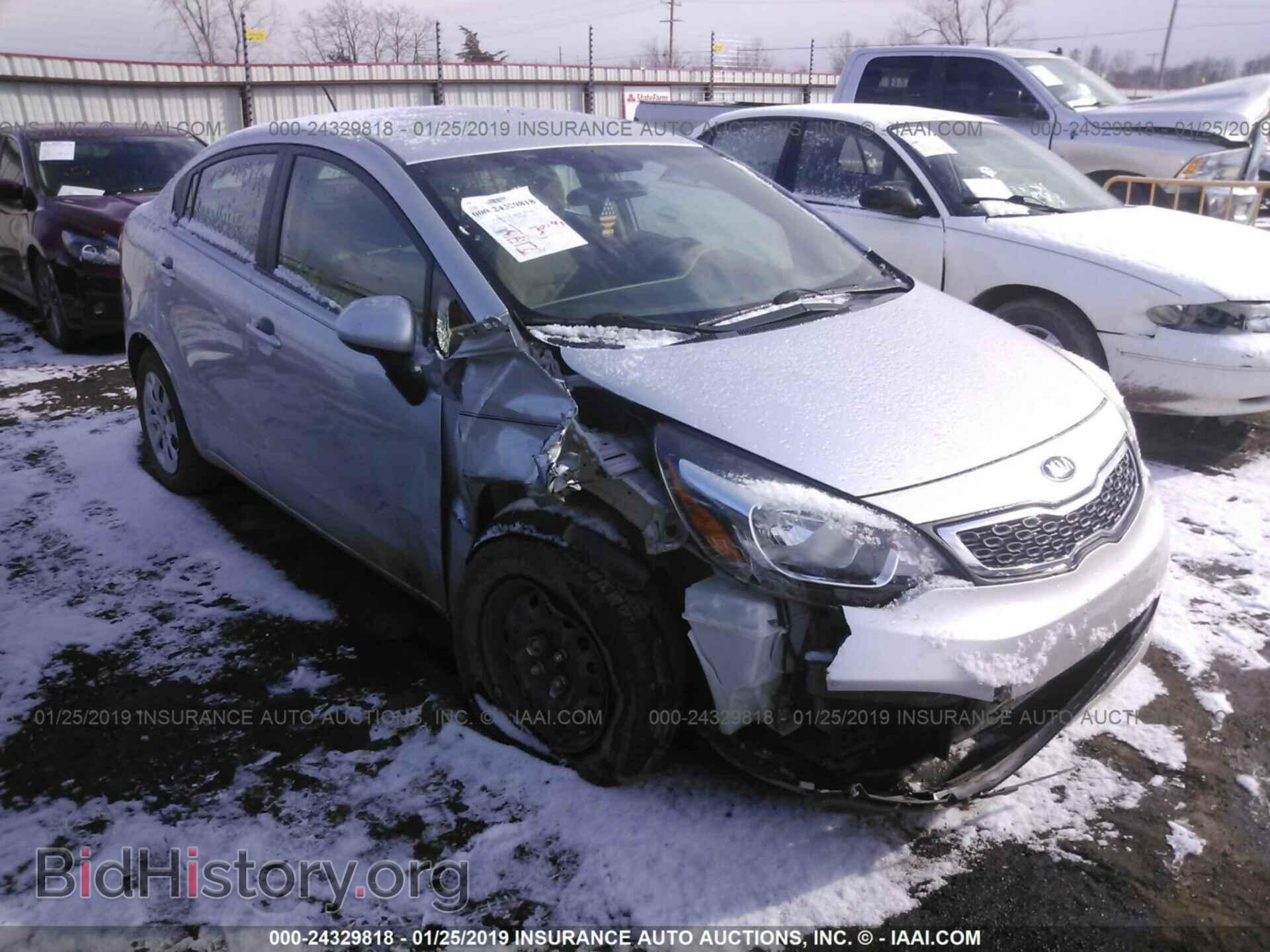 Фотография KNADN4A32F6470293 - KIA RIO 2015