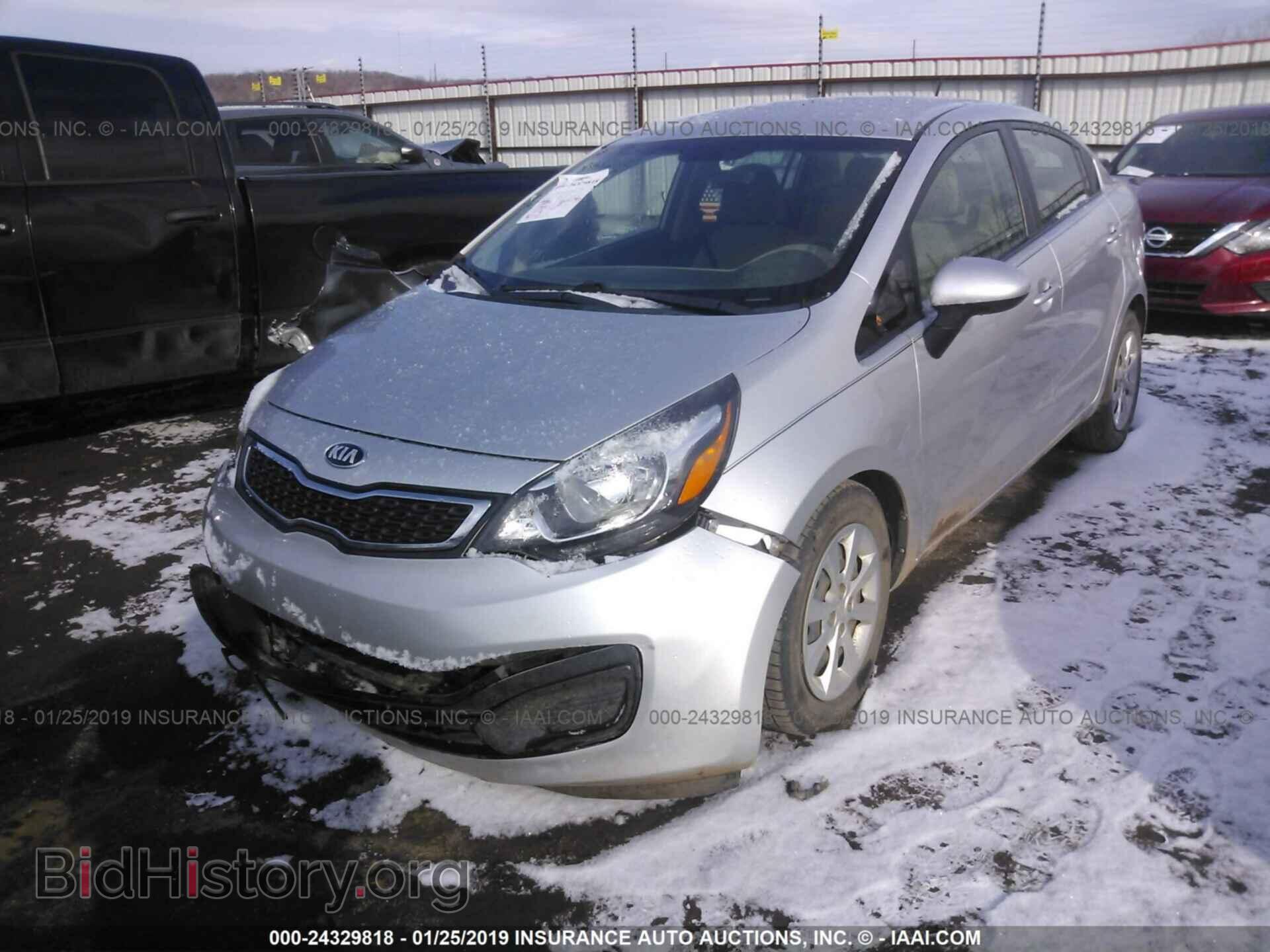 2015 KIA RIO - VIN: KNADN4A32F6470293 - Фото 2