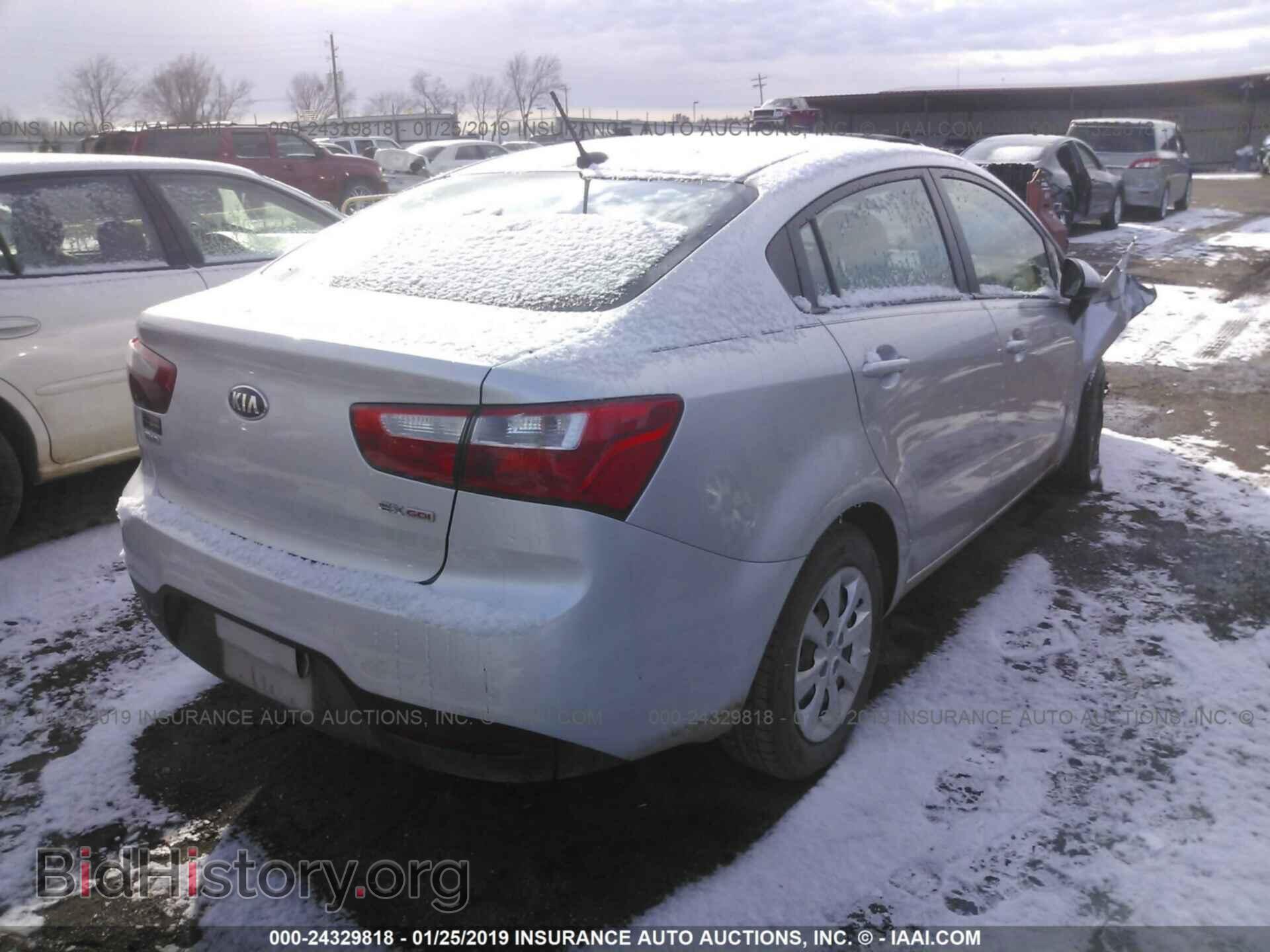 2015 KIA RIO - VIN: KNADN4A32F6470293 - Фото 4