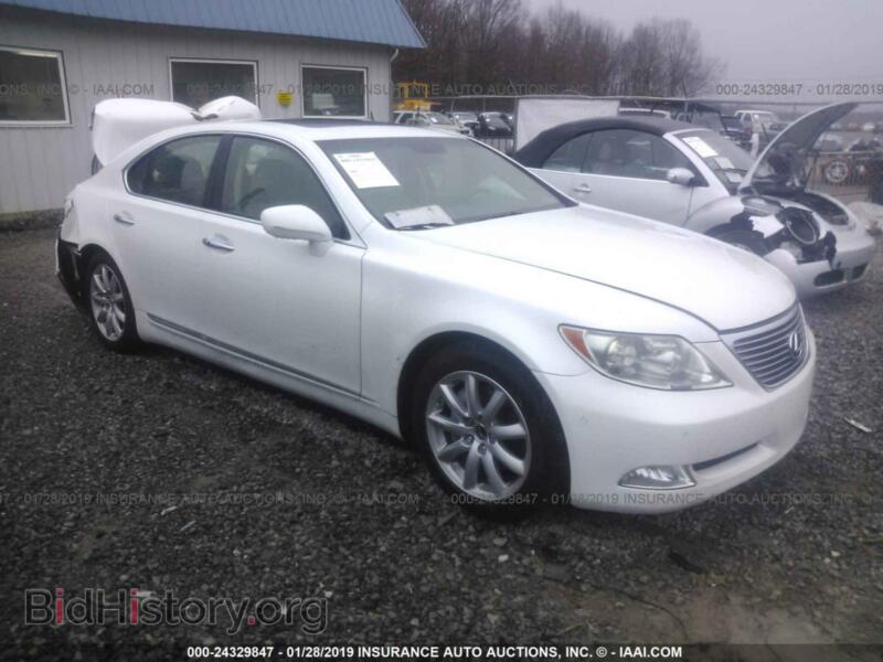 2007 Lexus LS (VIN JTHBL46F875037635) — photo 1 of 10, IAAI, damage: rear