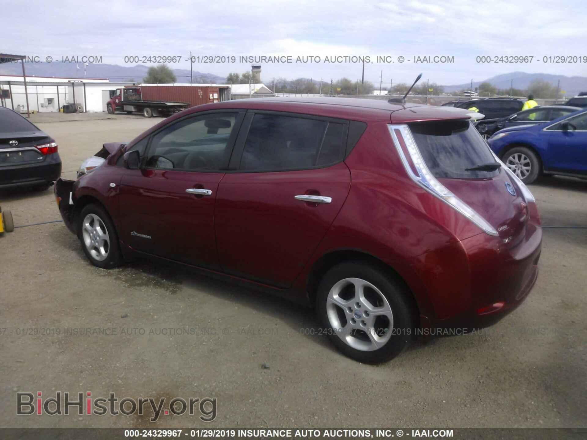 2012 NISSAN LEAF - VIN: JN1AZ0CP2CT015818 - Фото 3