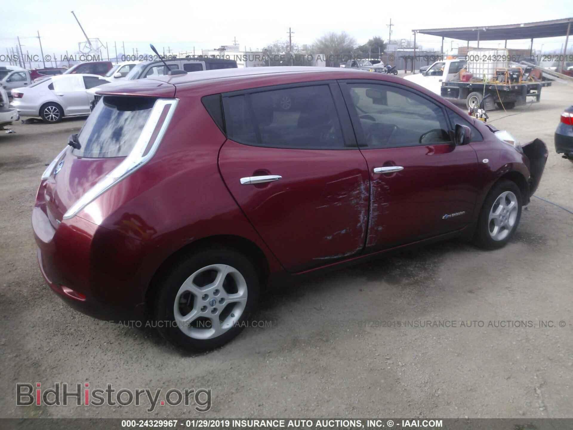 2012 NISSAN LEAF - VIN: JN1AZ0CP2CT015818 - Фото 4