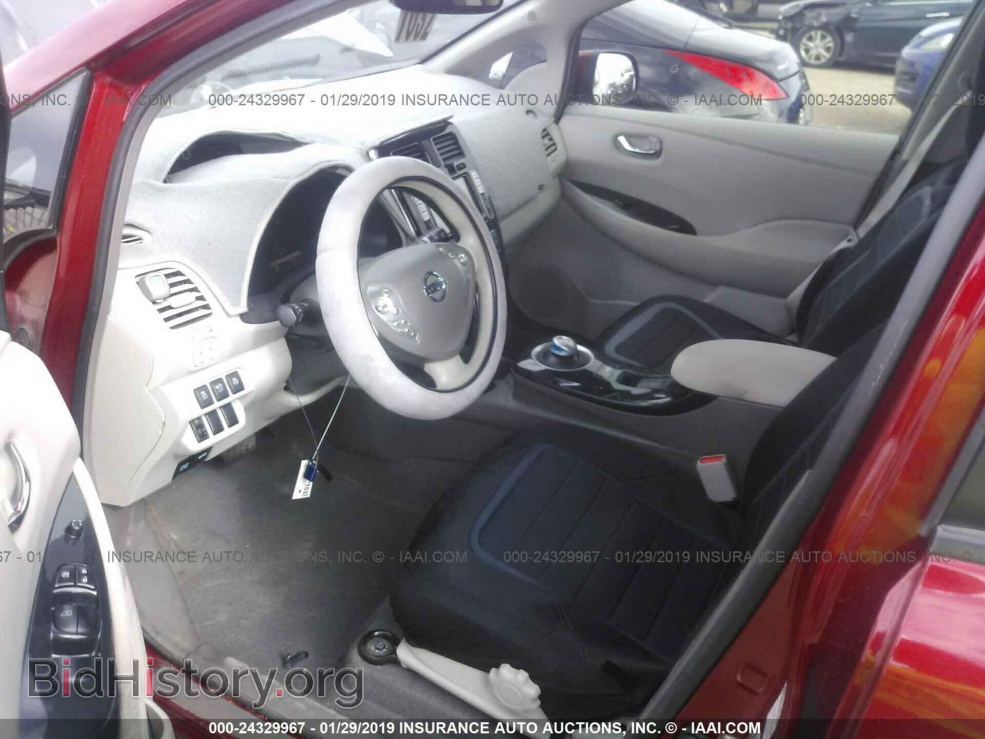 2012 NISSAN LEAF - VIN: JN1AZ0CP2CT015818 - Фото 5