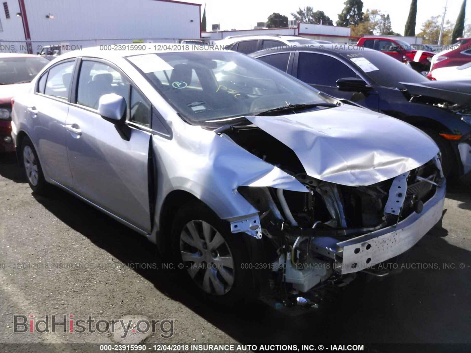 Photo 2HGFB2F59CH304559 - HONDA CIVIC 2012