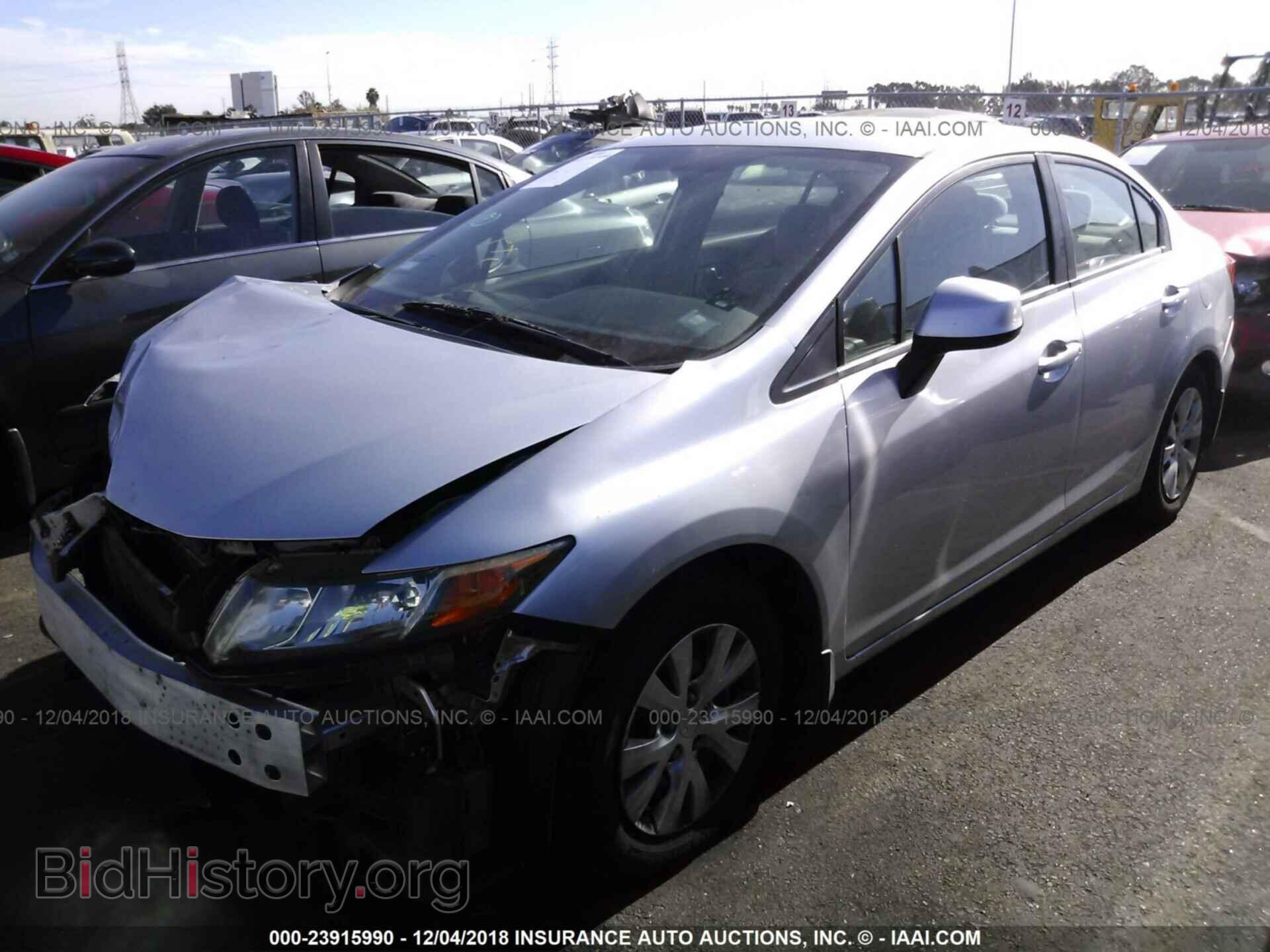 2012 HONDA CIVIC - VIN: 2HGFB2F59CH304559 - Photo 2