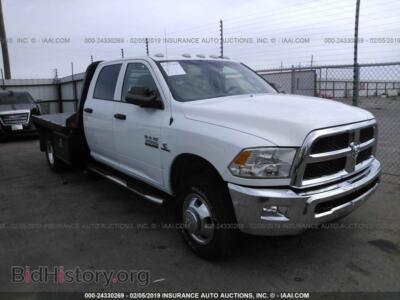 2016 RAM 3500, белый — VIN 3C7WRTCL6GG140439, IAAI