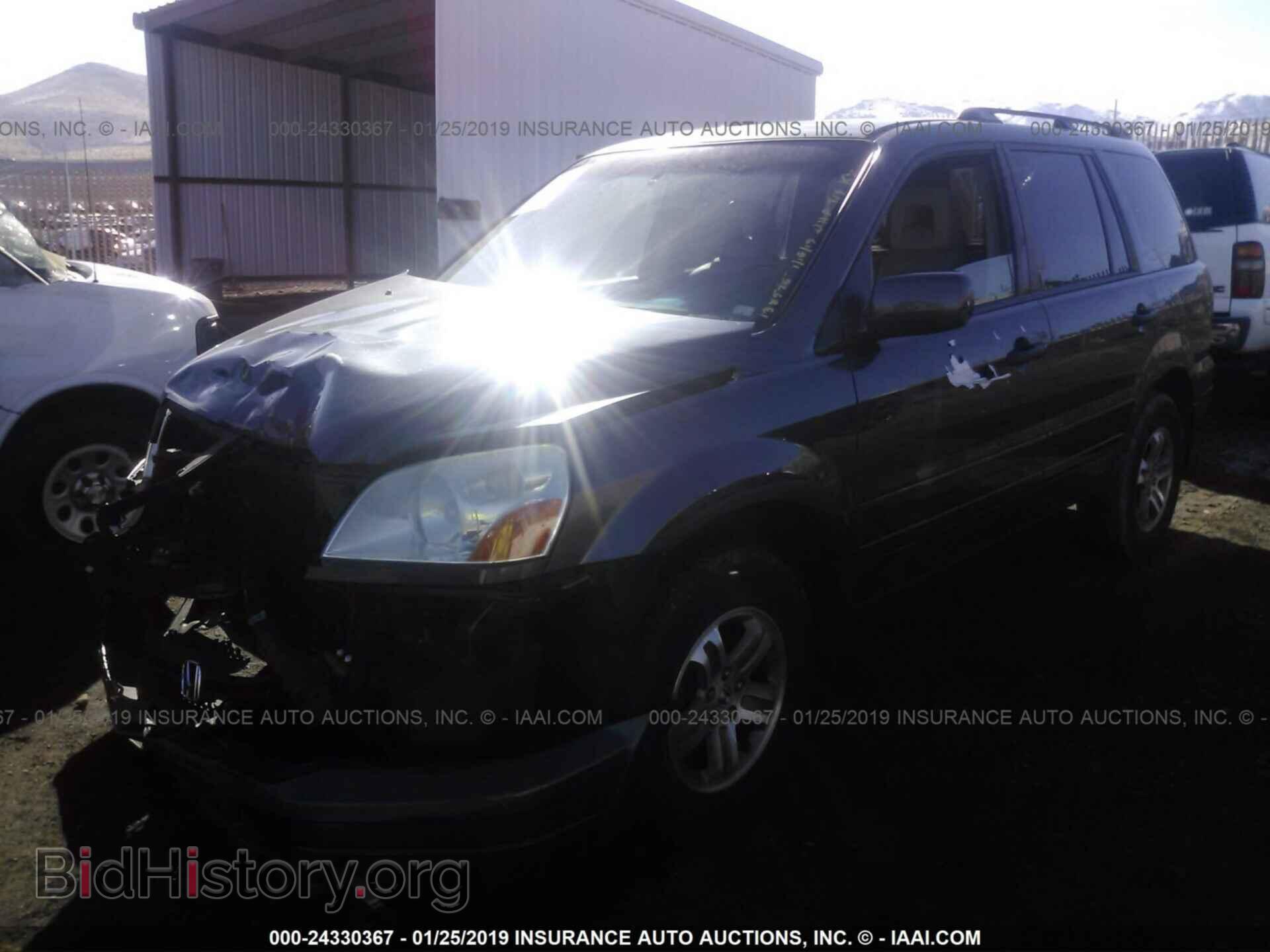 2005 HONDA PILOT - VIN: 5FNYF18545B042185 - Фото 2