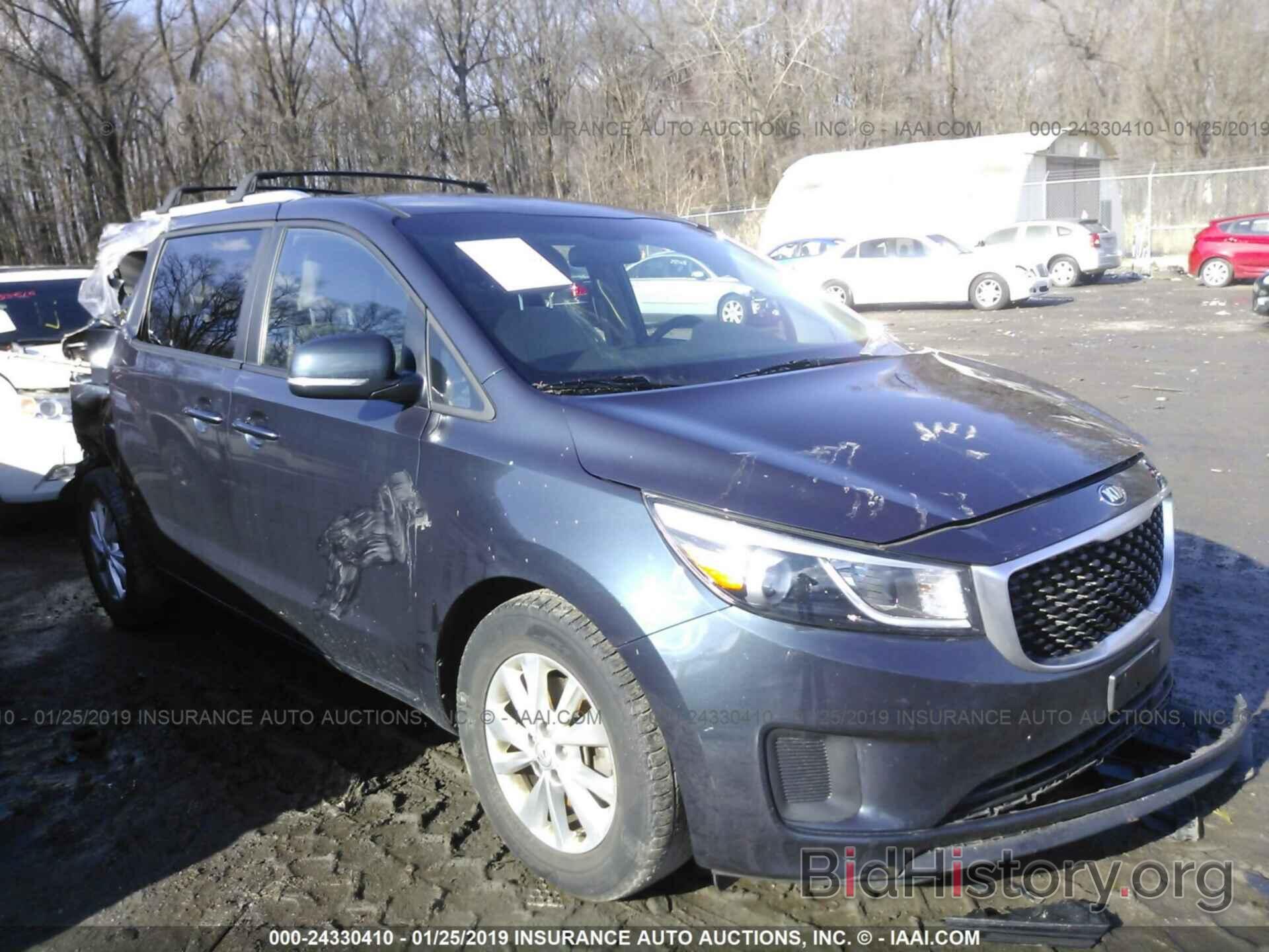 Photo KNDMB5C13G6156005 - KIA SEDONA 2016