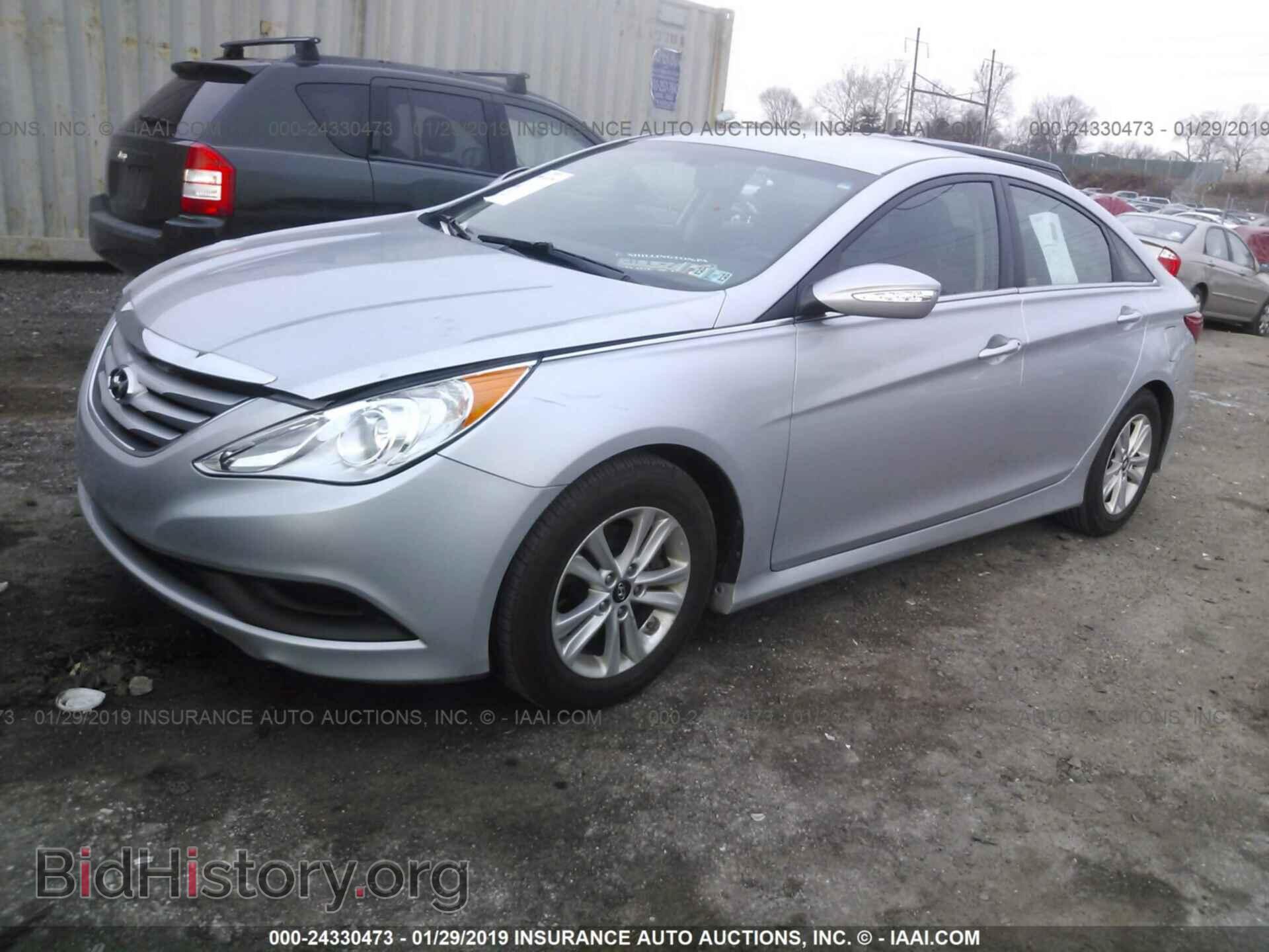 2014 HYUNDAI SONATA - VIN: 5NPEB4AC5EH865119 - Фото 2