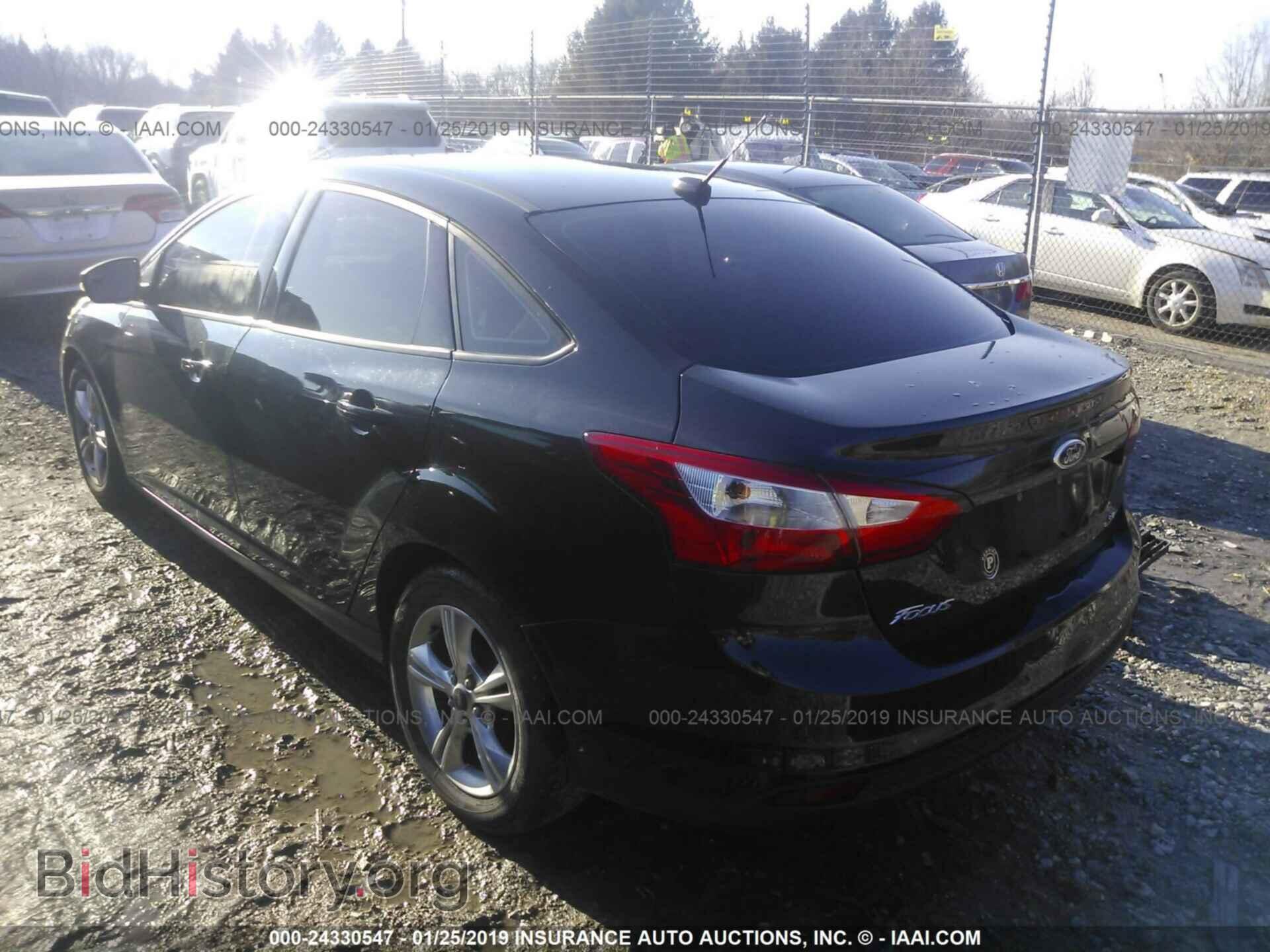 2013 FORD FOCUS - VIN: 1FADP3F2XDL367943 - Фото 3